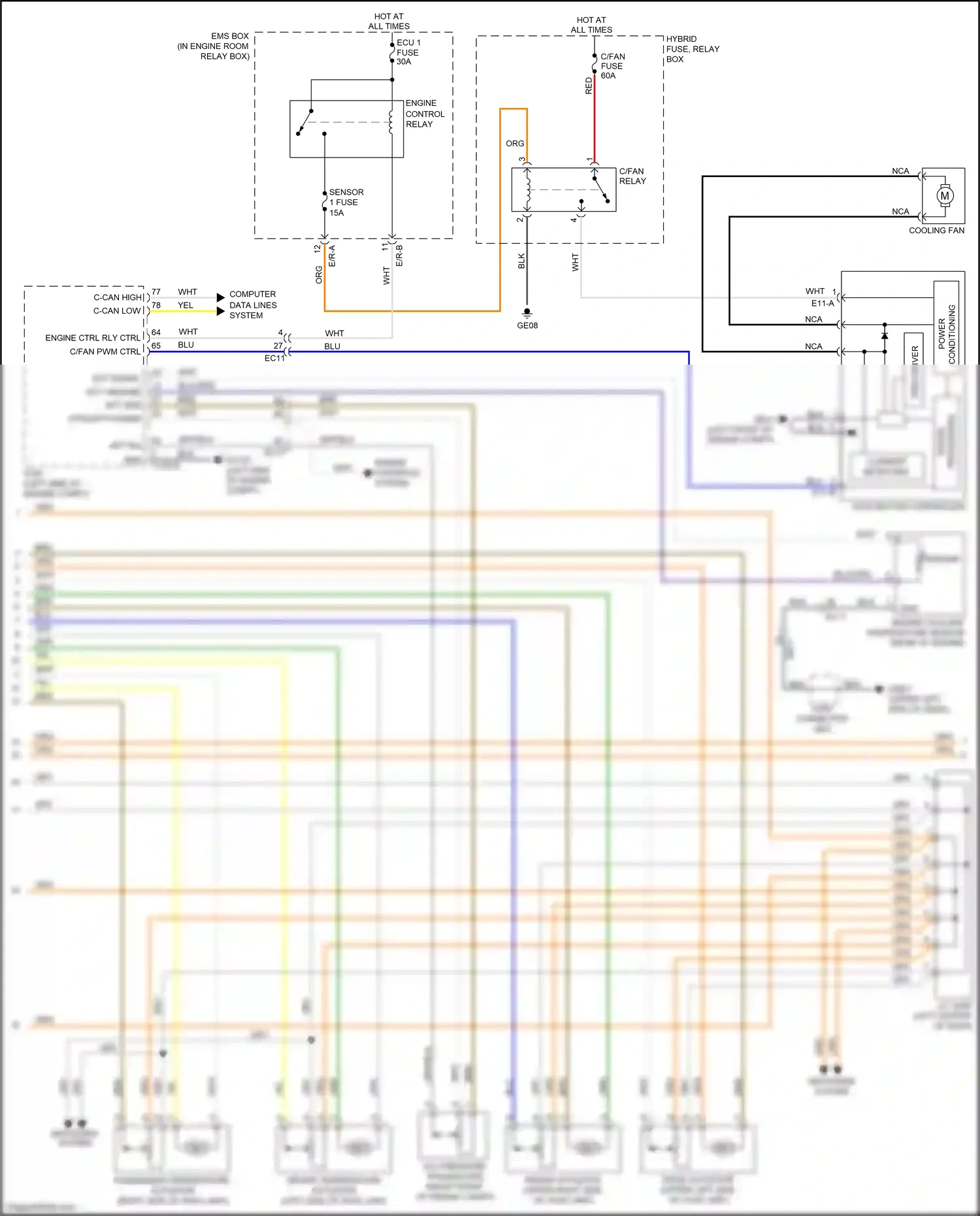 Kia Optima III facelift (2013-2015) brn wiring diagram  (125 of 174)