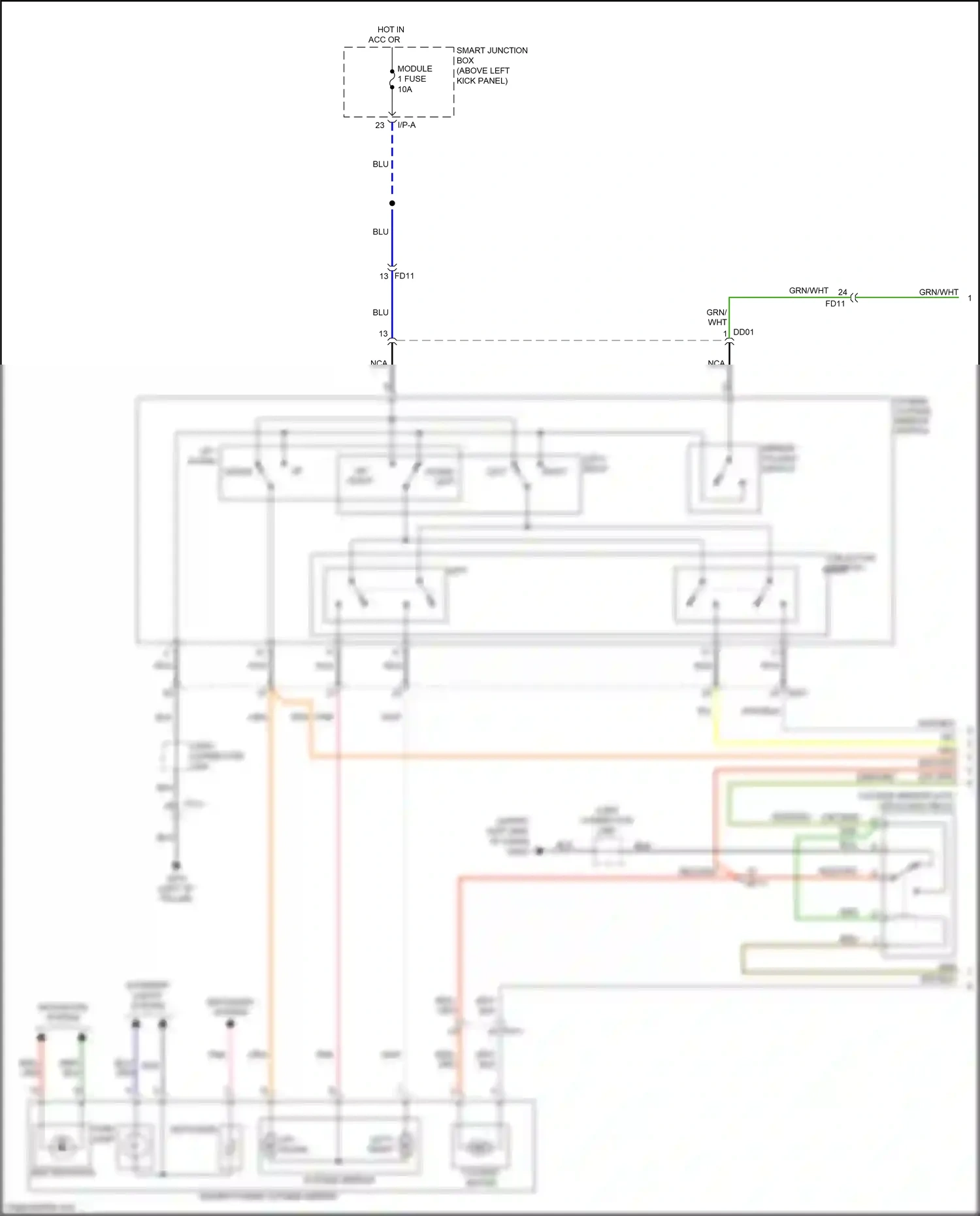 Kia Optima III facelift (2013-2015) brn wiring diagram  (39 of 174)