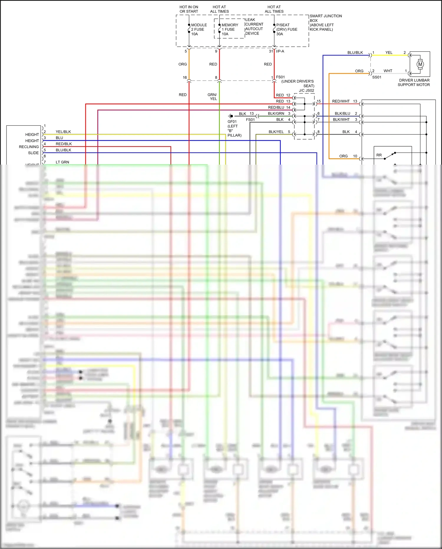 Kia Optima III facelift (2013-2015) brn/blk wiring diagram  (2 of 47)