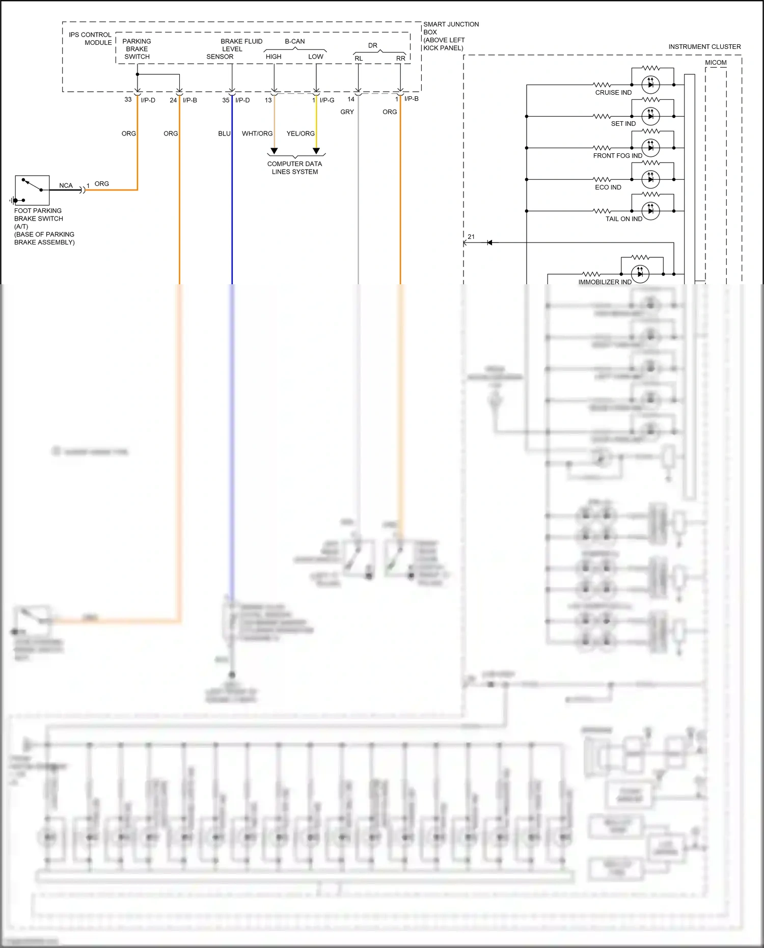 Kia Optima III facelift (2013-2015) current wiring diagram  (1 of 5)