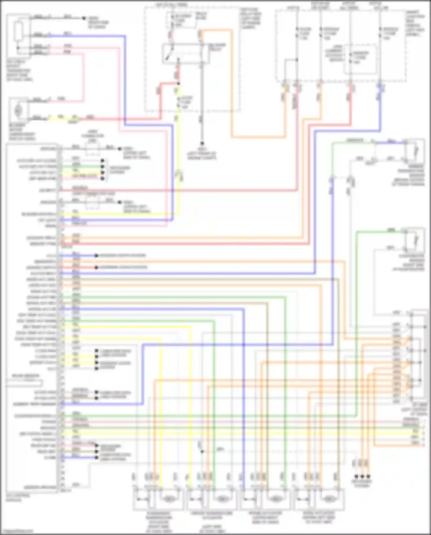 Wiring diagram defogger system pnk for Kia Optima III facelift (2013-2015) (1 of 1)