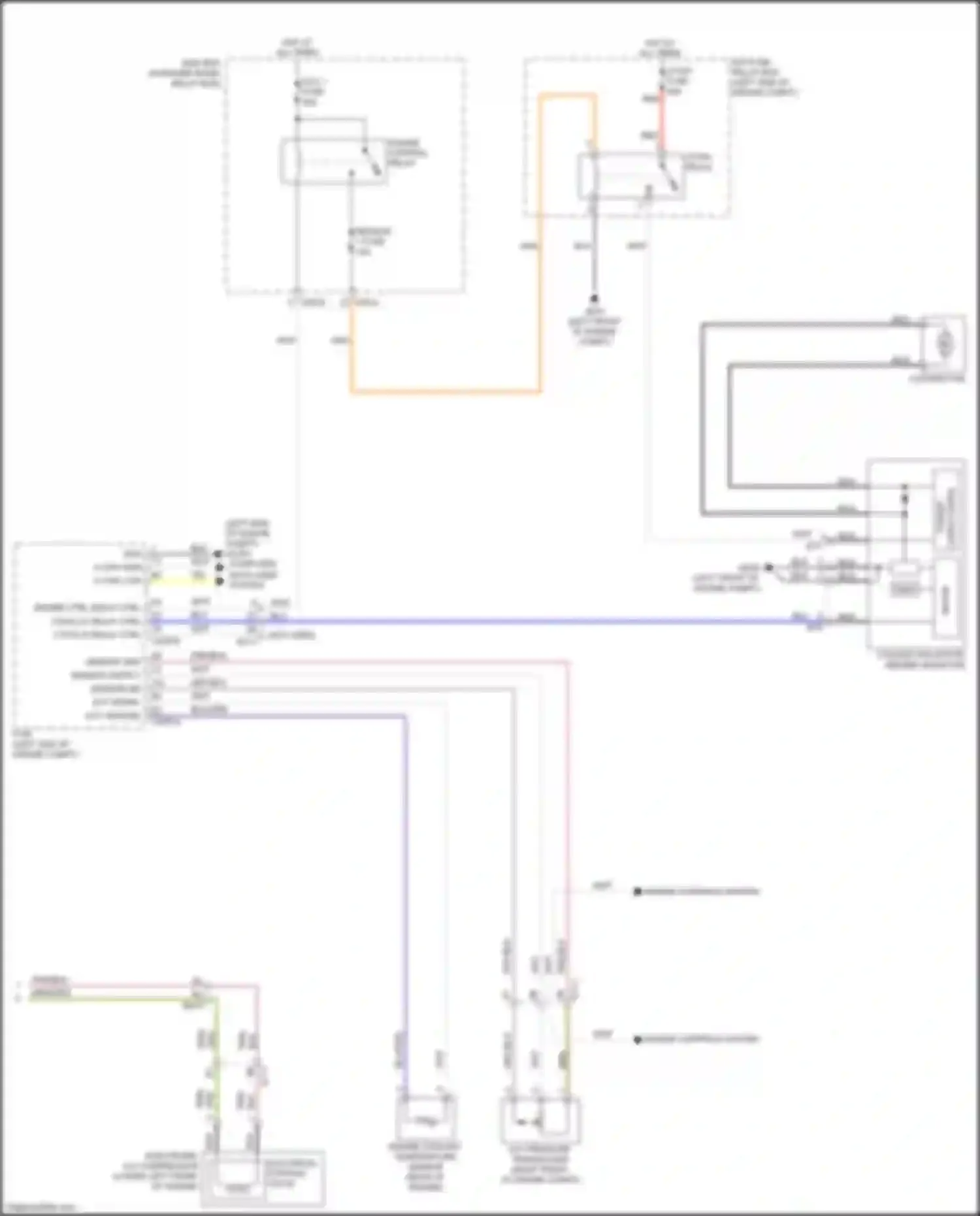 Wiring diagram engine controls system for Kia Optima III facelift (2013-2015) (4 of 9)
