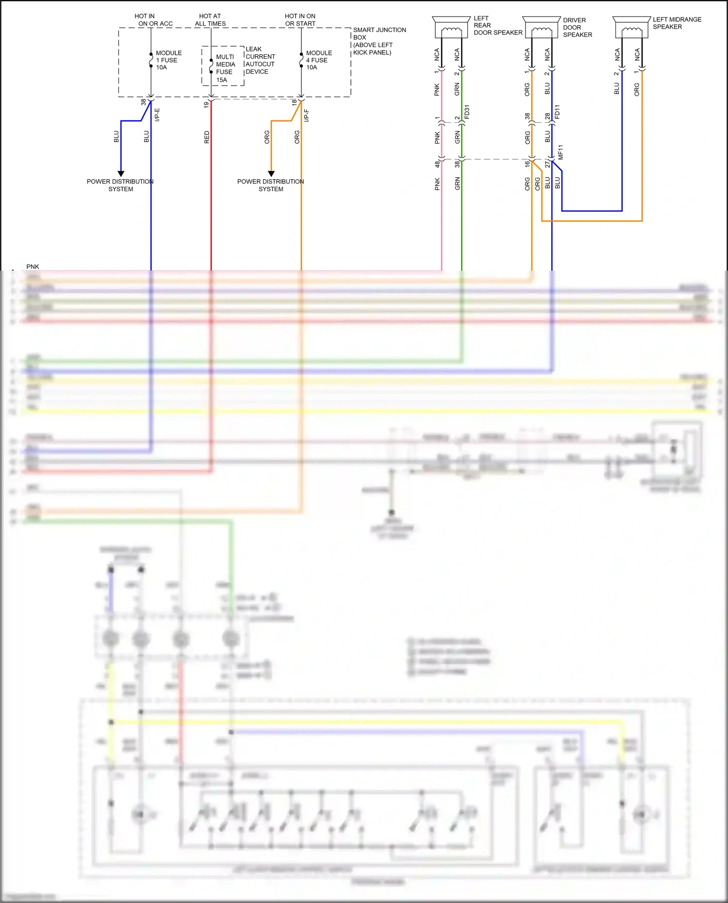 Kia Optima III facelift (2013-2015) gry wiring diagram  (86 of 186)