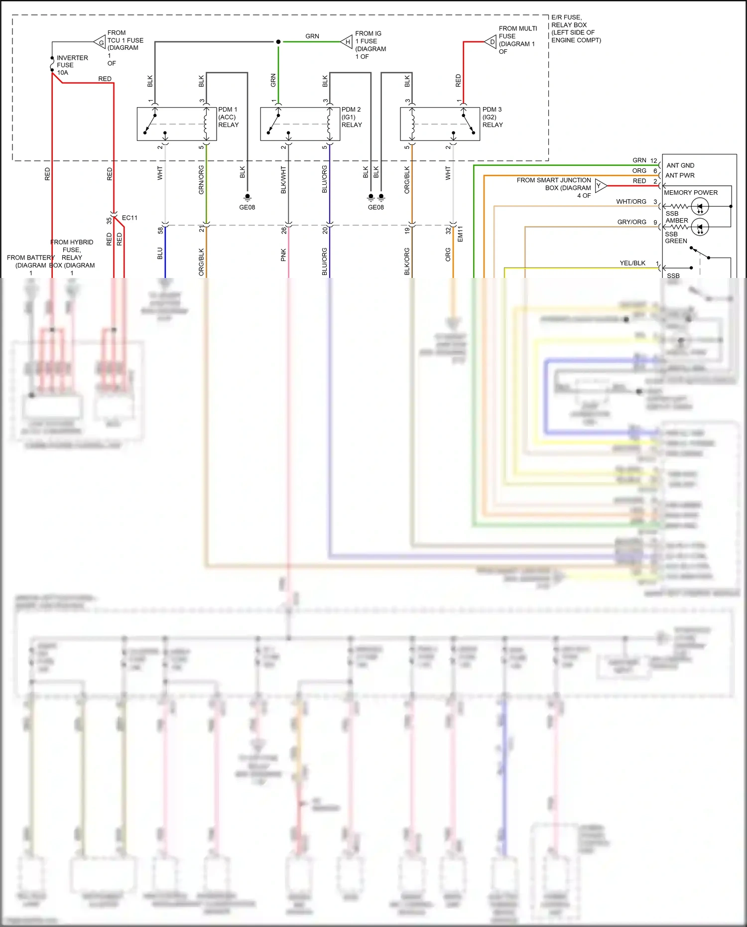 Kia Optima III facelift (2013-2015) gry wiring diagram  (58 of 186)