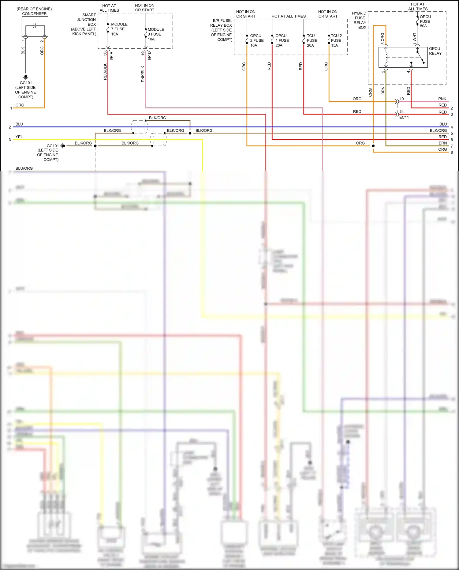 Kia Optima III facelift (2013-2015) gry wiring diagram  (139 of 186)