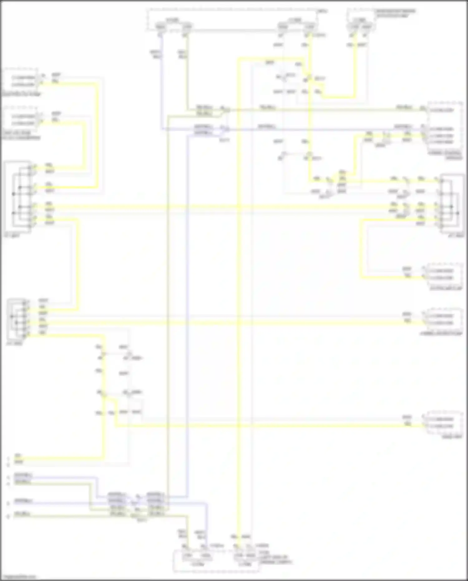 Wiring diagram hybrid control module for Kia Optima III facelift (2013-2015) (1 of 1)