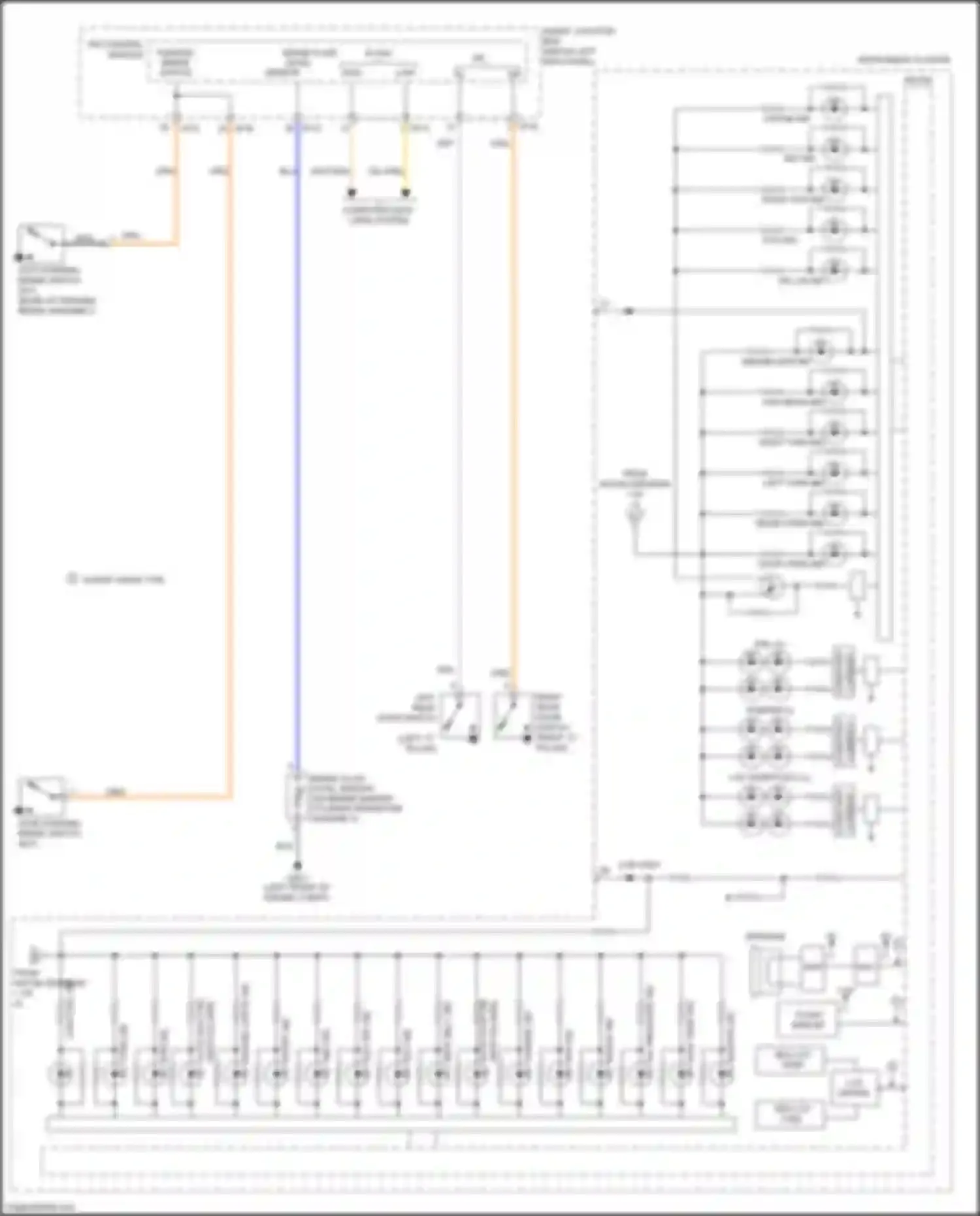 Wiring diagram ips control module for Kia Optima III facelift (2013-2015) (9 of 47)