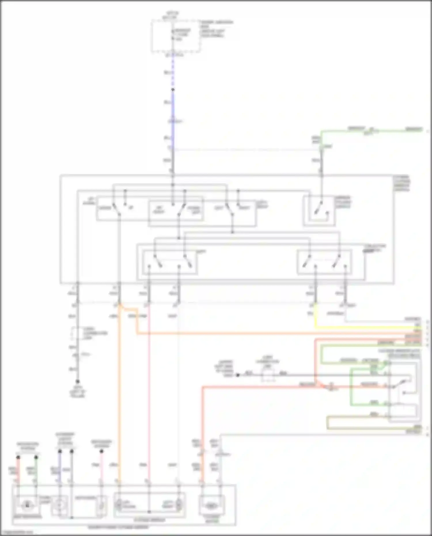 Wiring diagram joint connector umc for Kia Optima III facelift (2013-2015) (19 of 49)