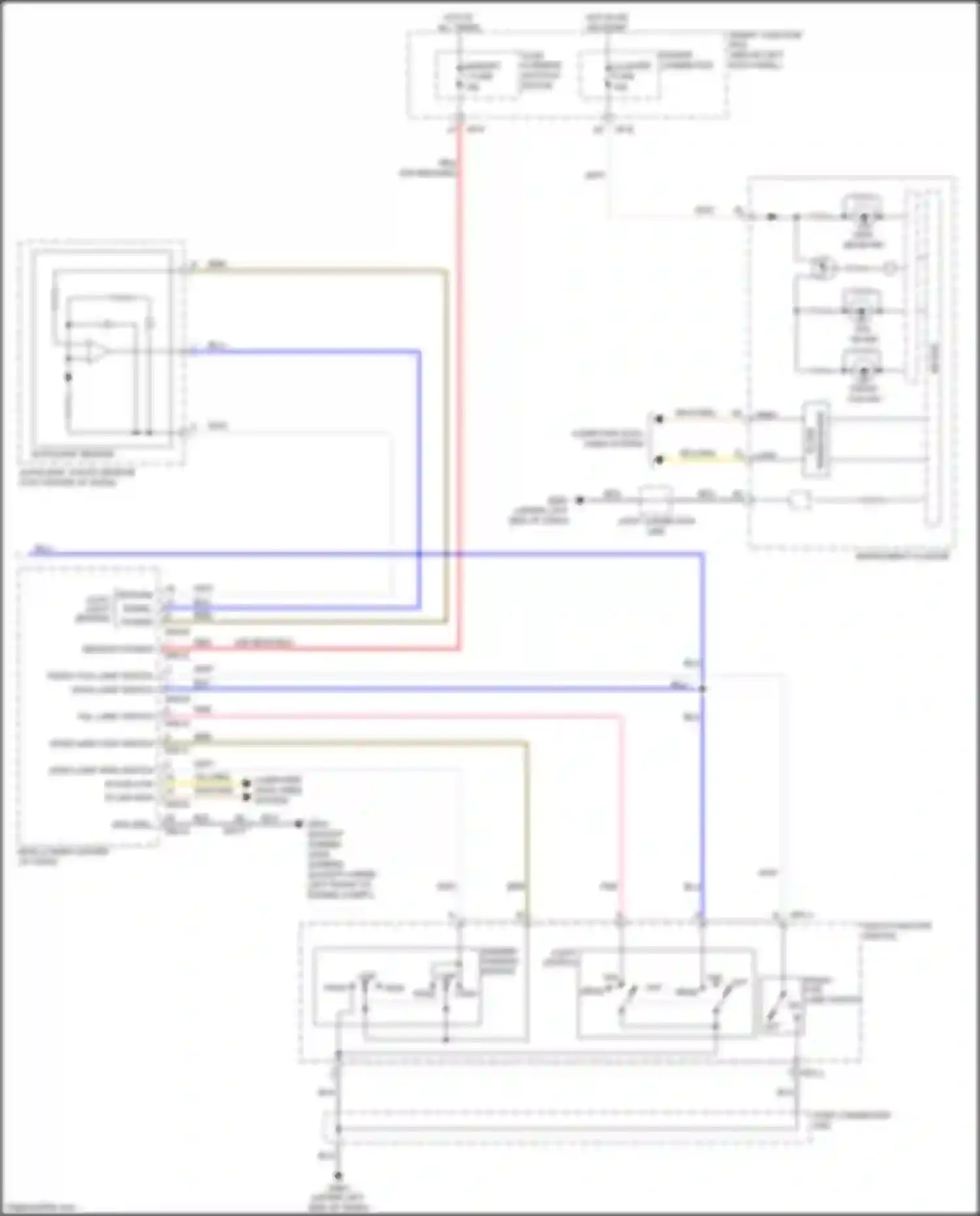 Wiring diagram joint connector umc for Kia Optima III facelift (2013-2015) (11 of 49)