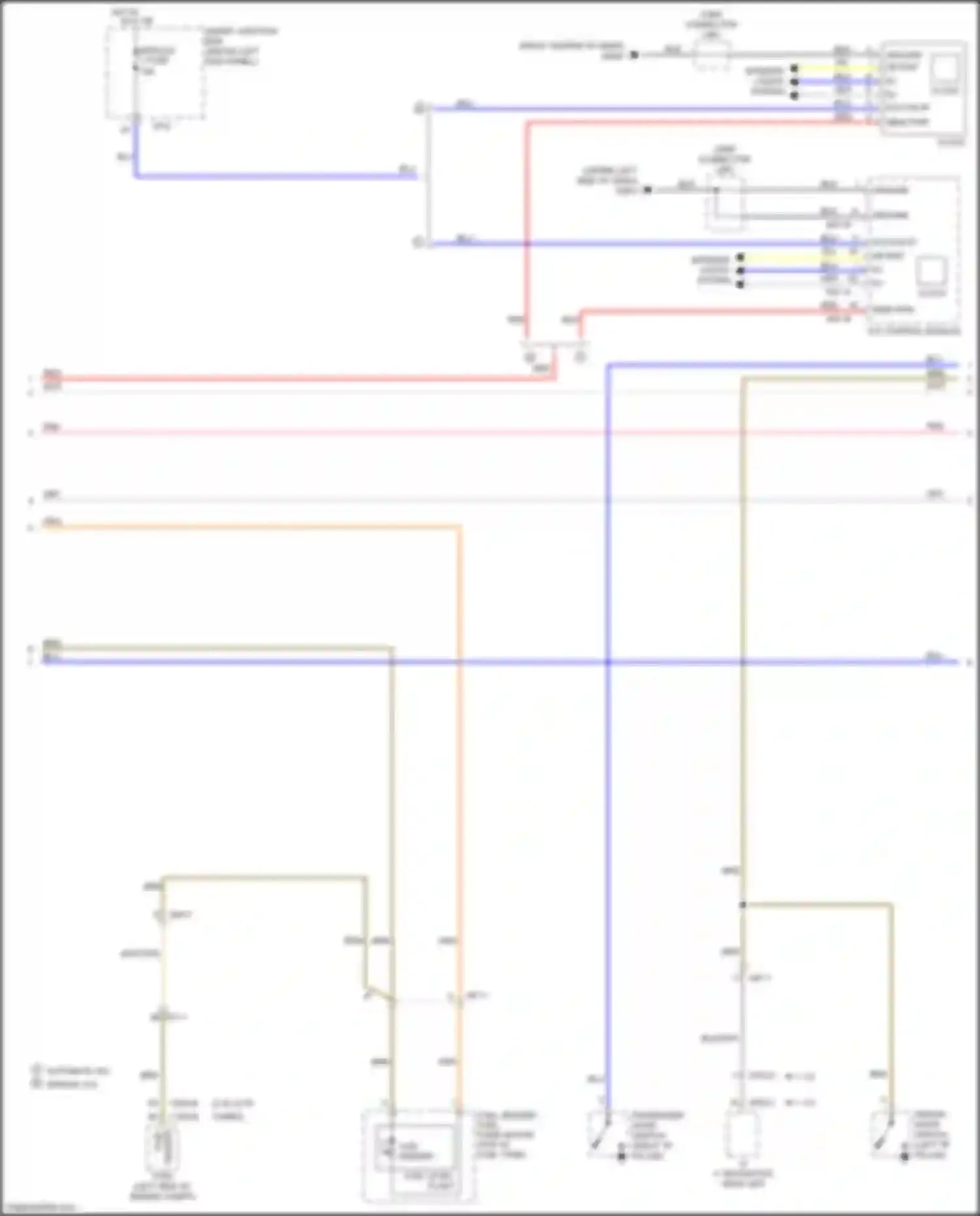 Wiring diagram joint connector umc for Kia Optima III facelift (2013-2015) (10 of 49)
