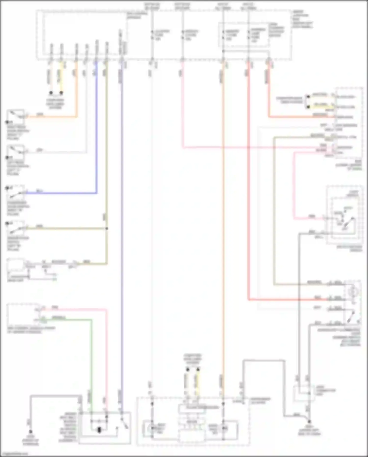 Wiring diagram joint connector umc for Kia Optima III facelift (2013-2015) (2 of 49)