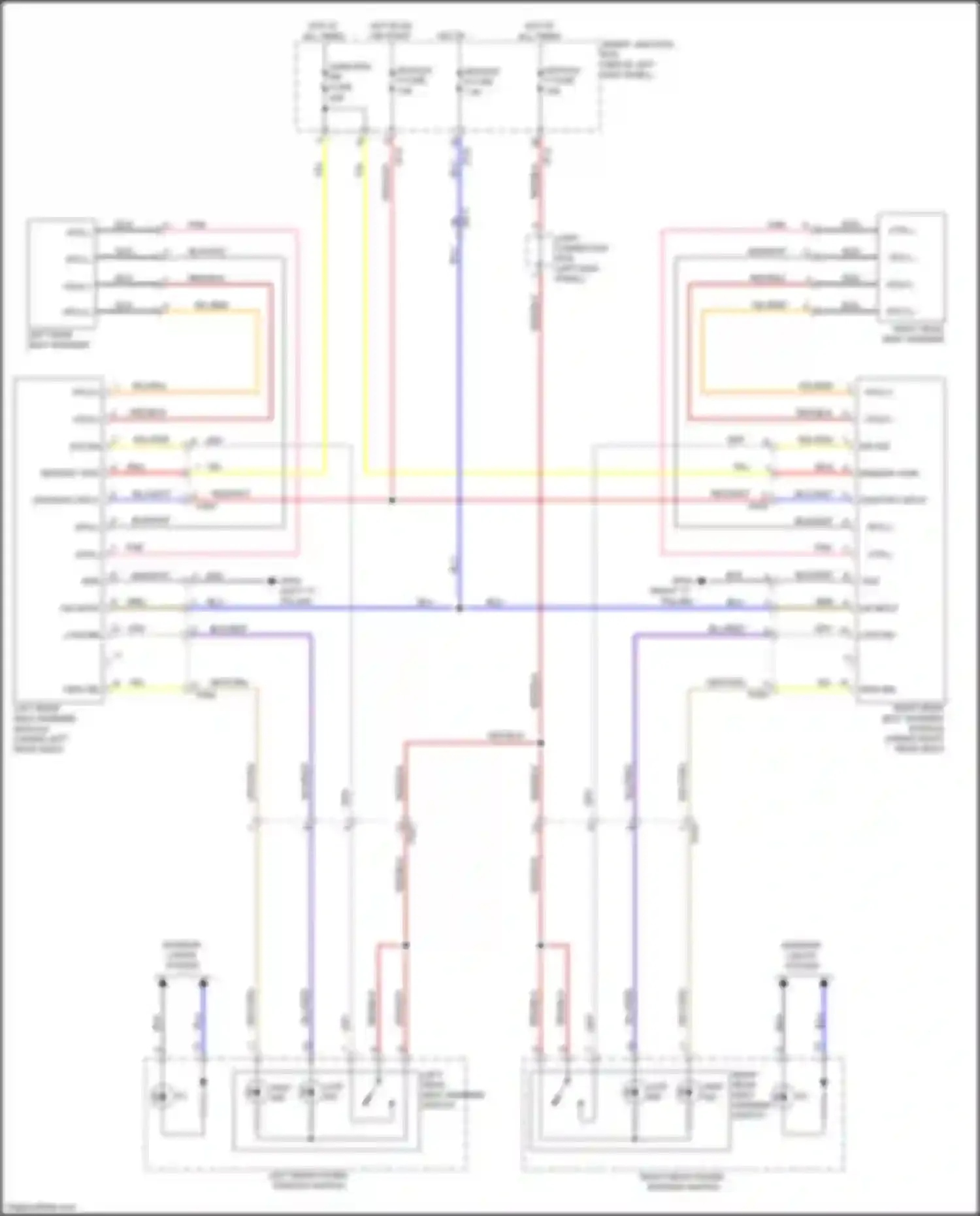 Wiring diagram joint connector for Kia Optima III facelift (2013-2015) (9 of 16)