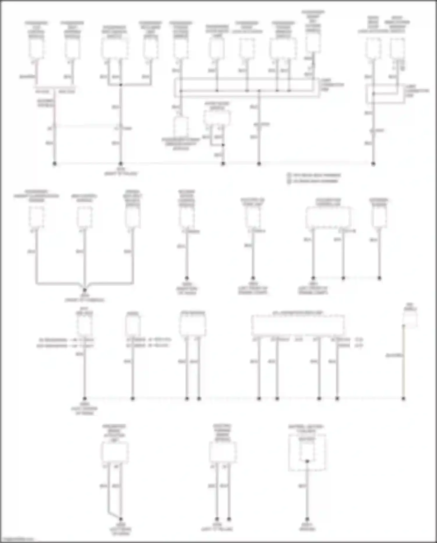 Wiring diagram left "c" pillar) for Kia Optima III facelift (2013-2015) (19 of 26)