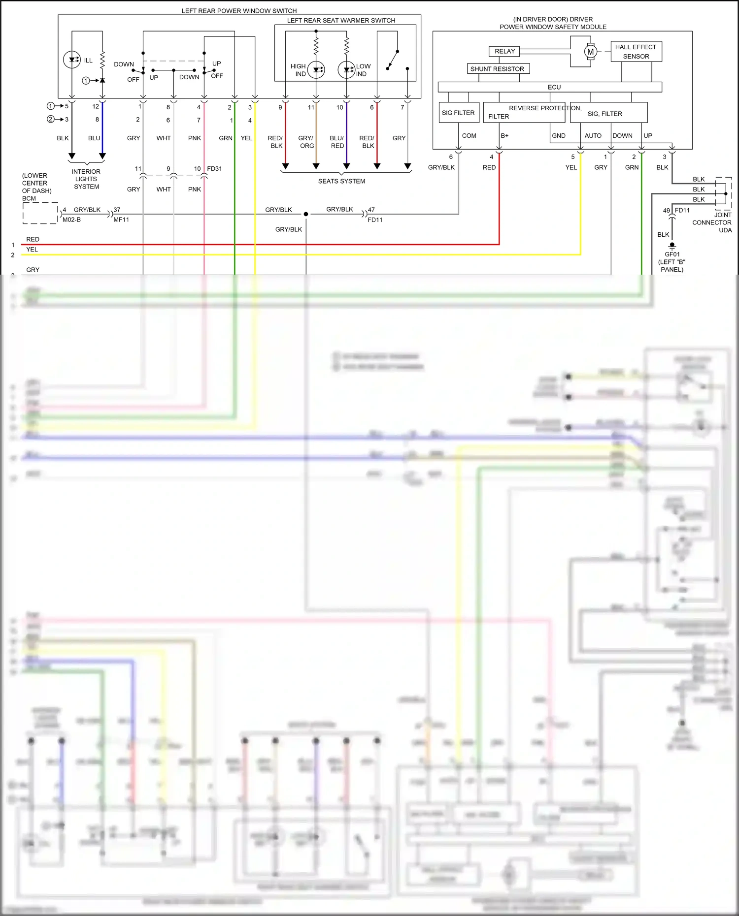 Kia Optima III facelift (2013-2015) low ind wiring diagram  (3 of 8)