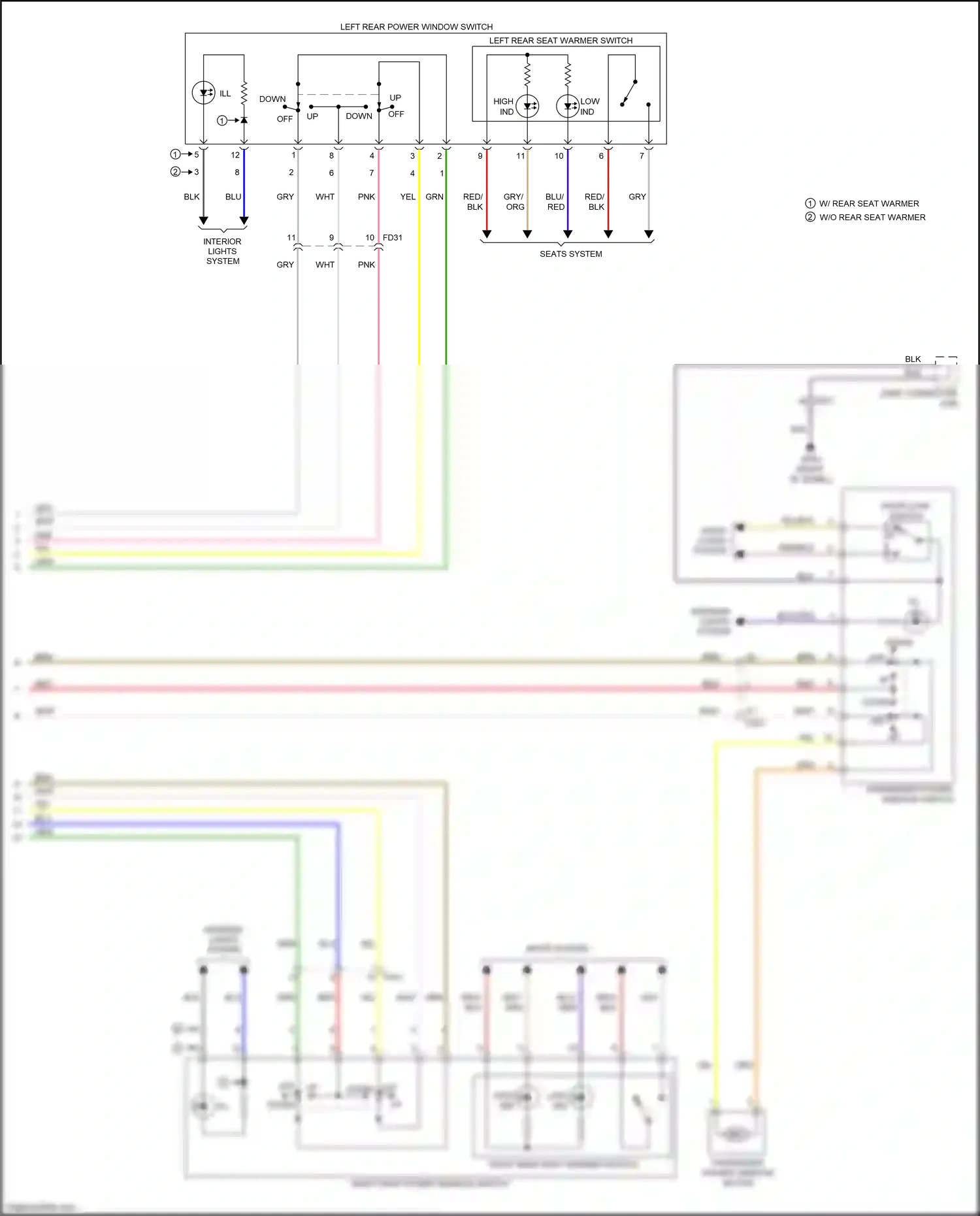 Kia Optima III facelift (2013-2015) low ind wiring diagram  (6 of 8)