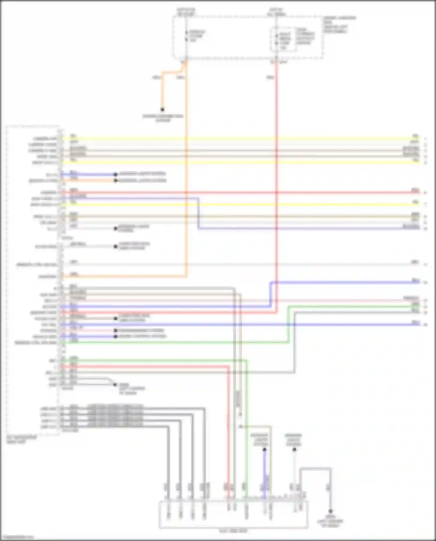 Wiring diagram memory pwr for Kia Optima III facelift (2013-2015) (5 of 33)