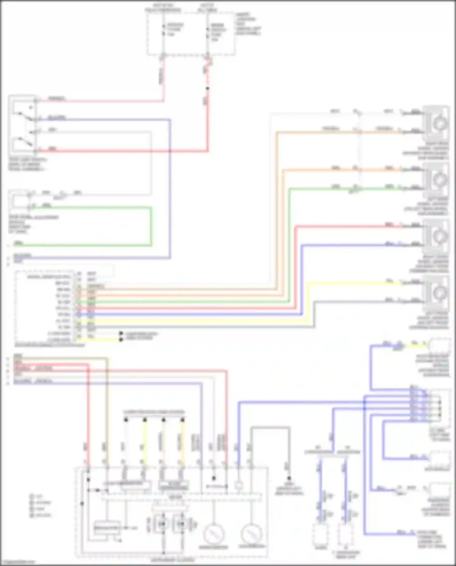Wiring diagram module 3 fuse for Kia Optima III facelift (2013-2015) (14 of 17)