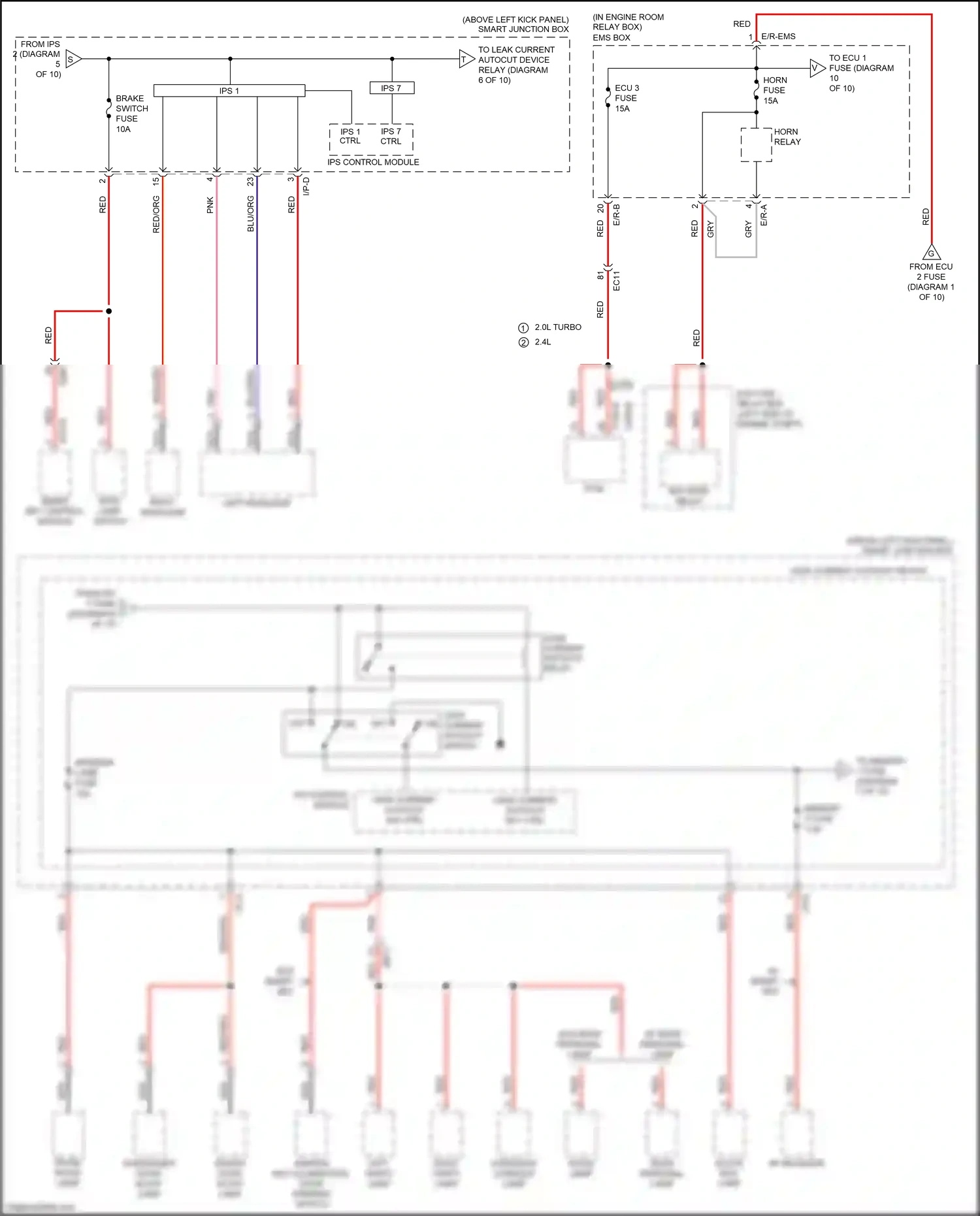 Kia Optima III facelift (2013-2015) nca wiring diagram  (54 of 154)