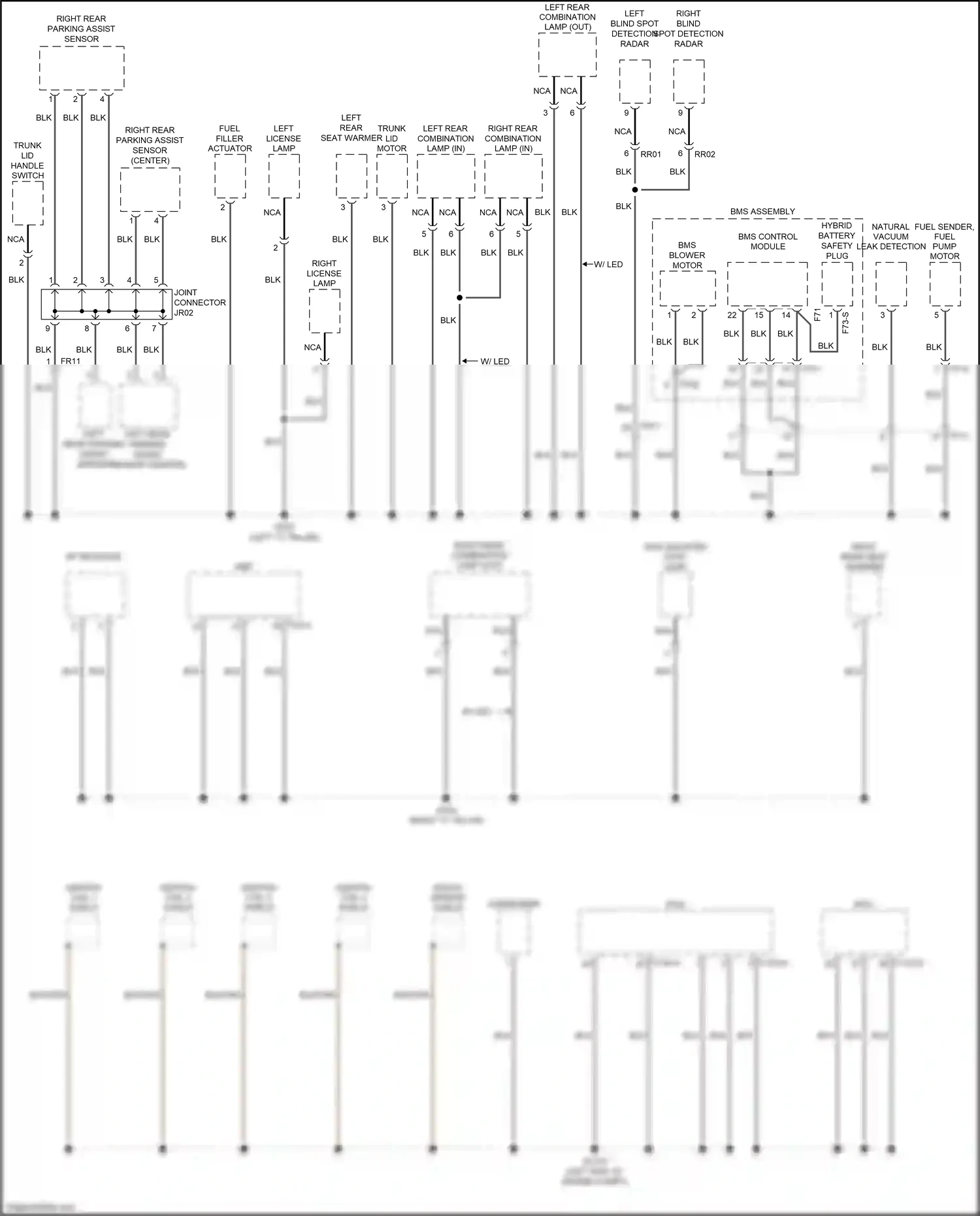Kia Optima III facelift (2013-2015) nca wiring diagram  (44 of 154)