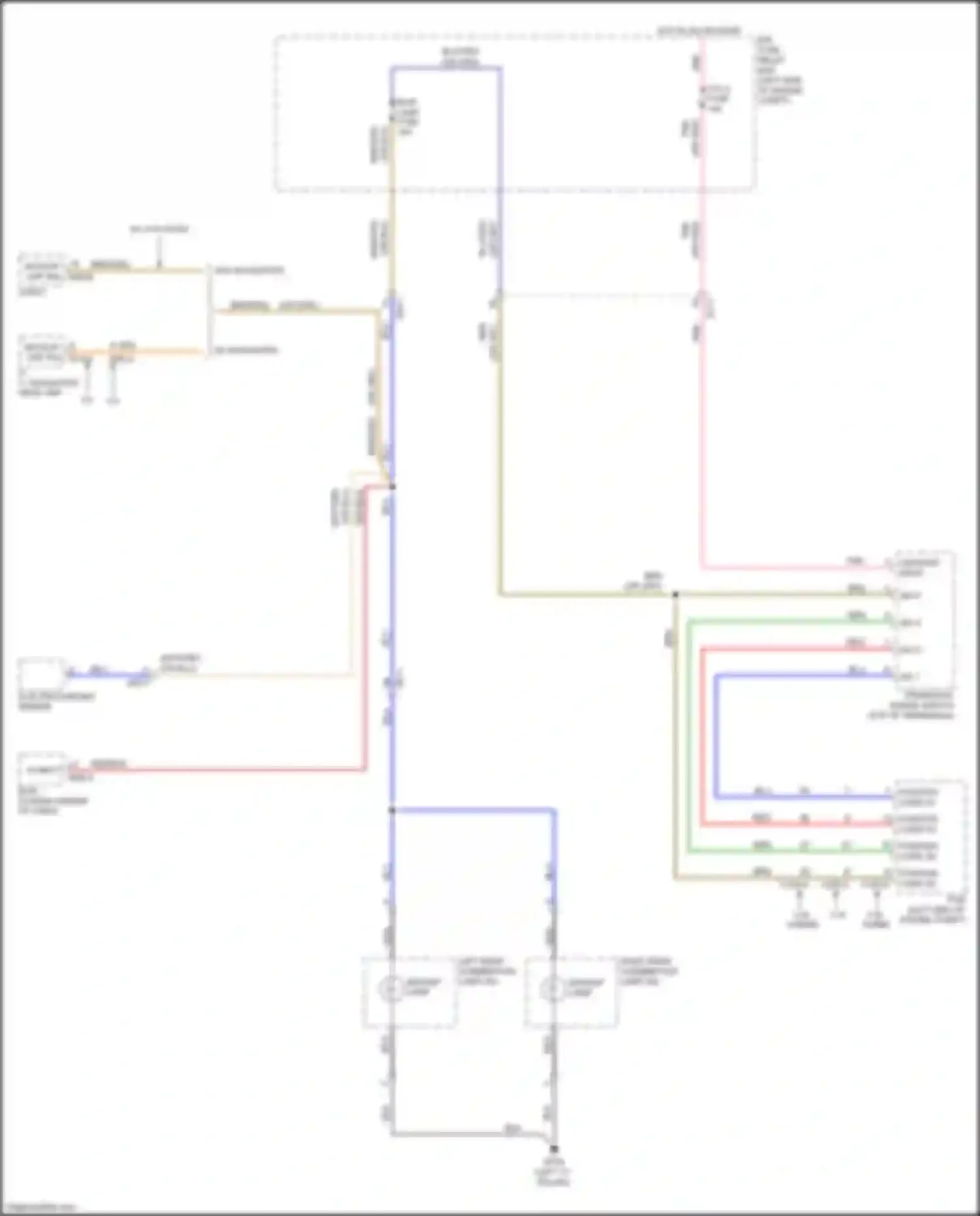 Wiring diagram pnk on/start input for Kia Optima III facelift (2013-2015) (2 of 2)