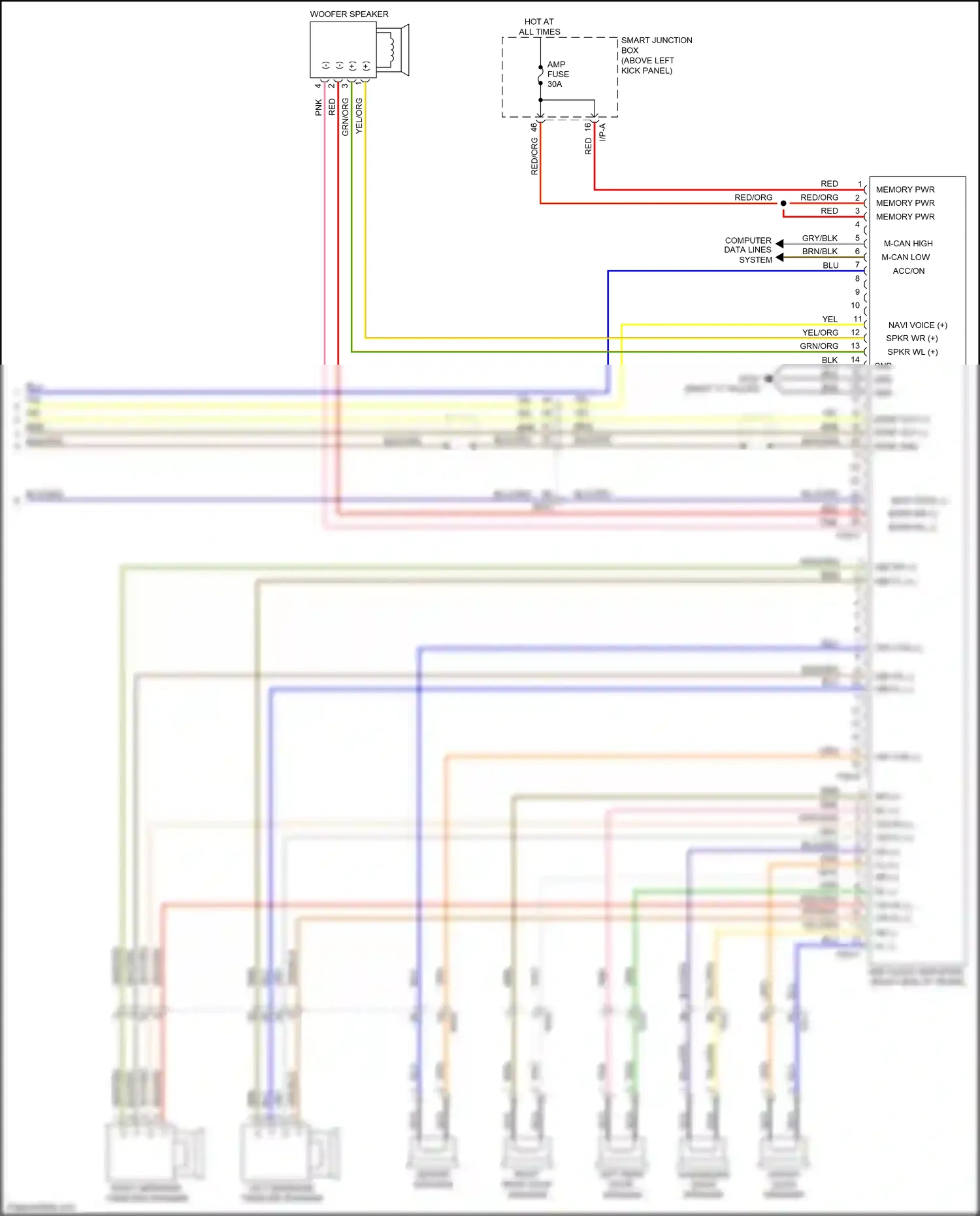 Kia Optima III facelift (2013-2015) pnk wiring diagram  (8 of 164)