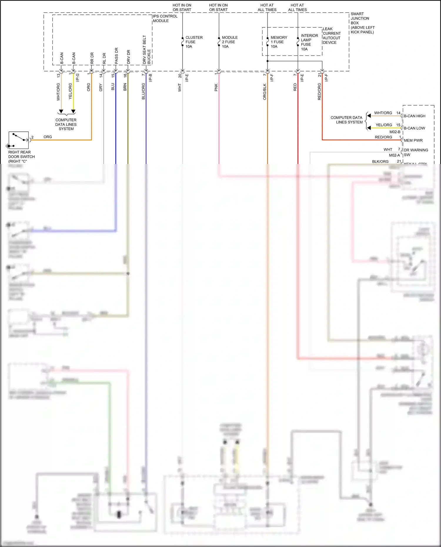 Kia Optima III facelift (2013-2015) pnk wiring diagram  (11 of 164)