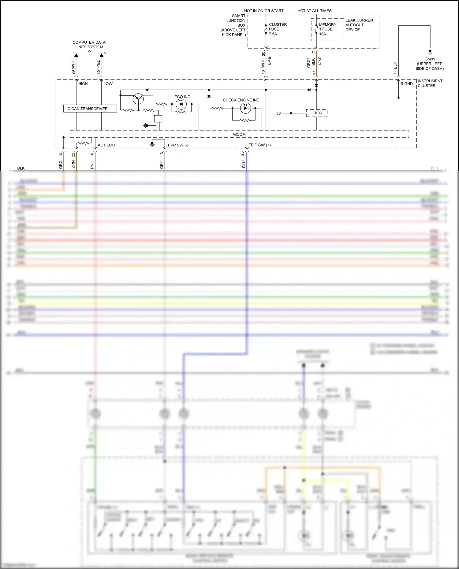 Kia Optima III facelift (2013-2015) pnk/blk wiring diagram  (53 of 94)