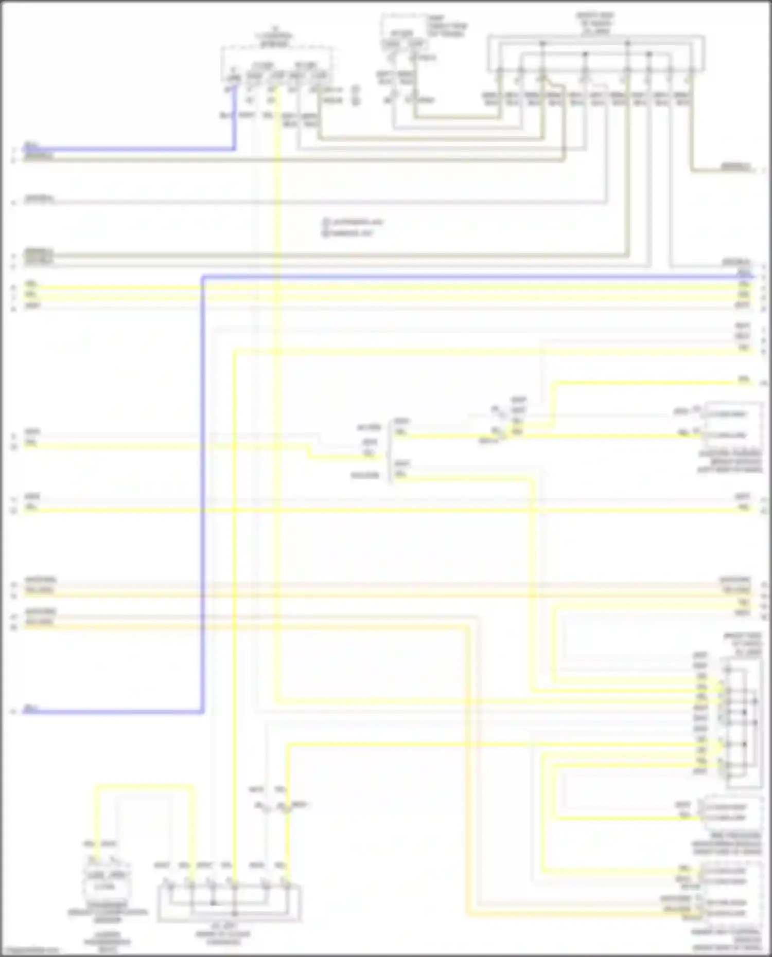 Wiring diagram tire pressure monitoring module for Kia Optima III facelift (2013-2015) (1 of 9)