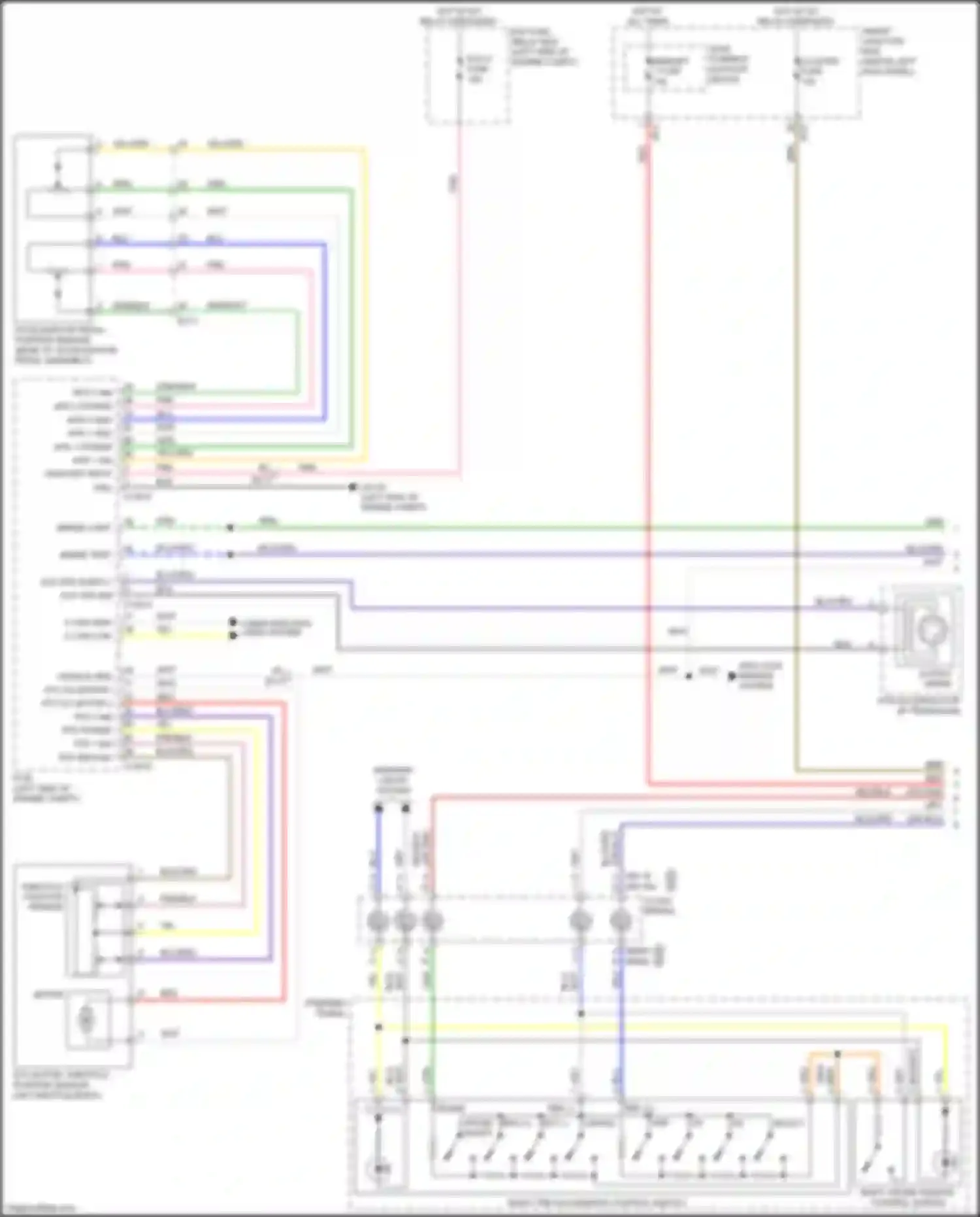 Wiring diagram vehicle spd in for Kia Optima III facelift (2013-2015) (1 of 3)