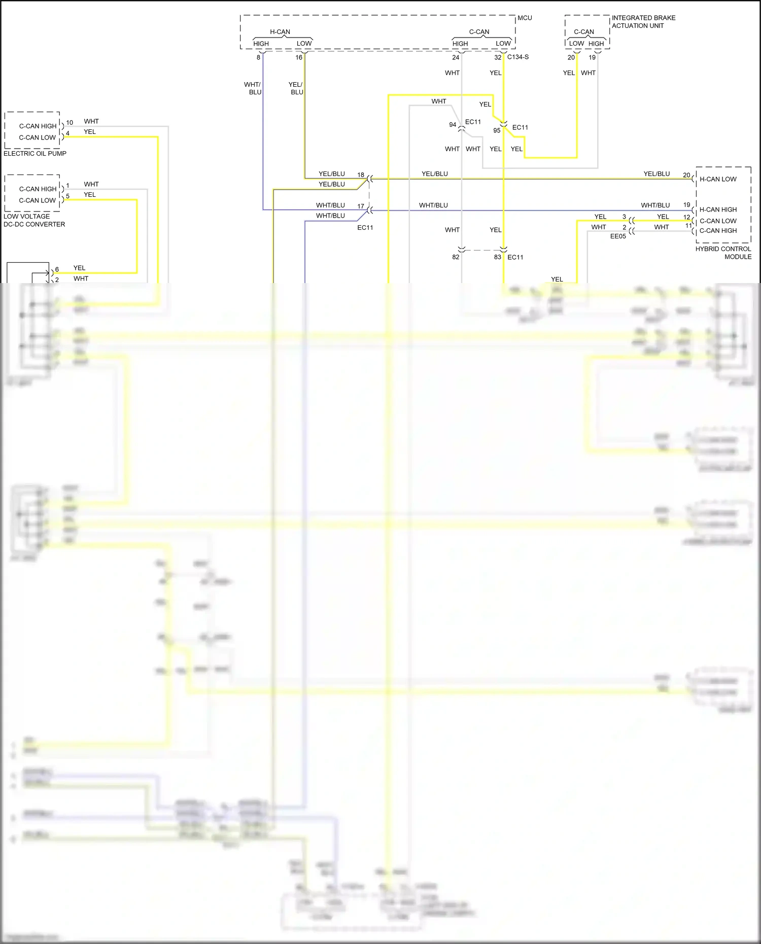 Kia Optima III facelift (2013-2015) yel/blu wiring diagram  (5 of 14)