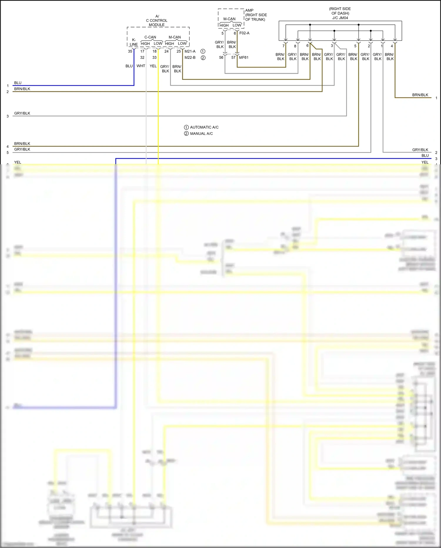 Kia Optima III facelift (2013-2015) yel/org wiring diagram  (63 of 119)