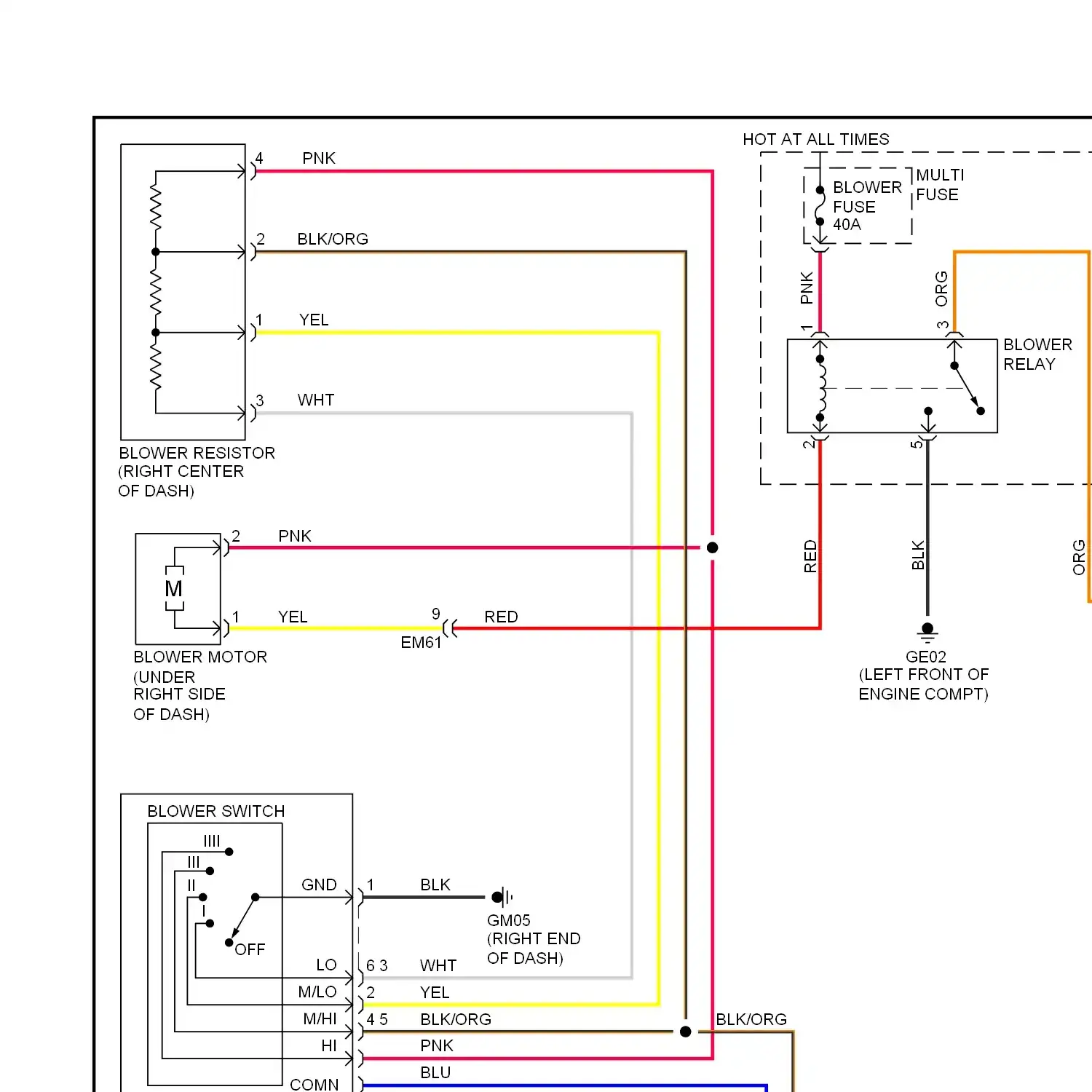 demo - 2.4l, manual a/c circuit (1 of 2) 2.4l, manual a/c circuit (1 of 2)