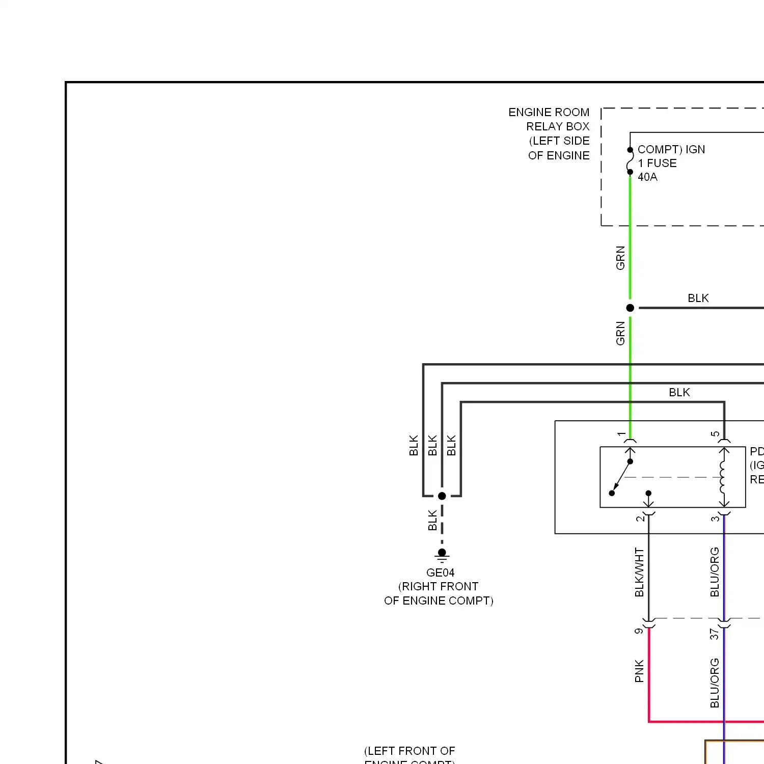 demo - Immobilizer circuit, except hybrid with smart key system (1 of 3) Immobilizer circuit, except hybrid with smart key system (1 of 3)