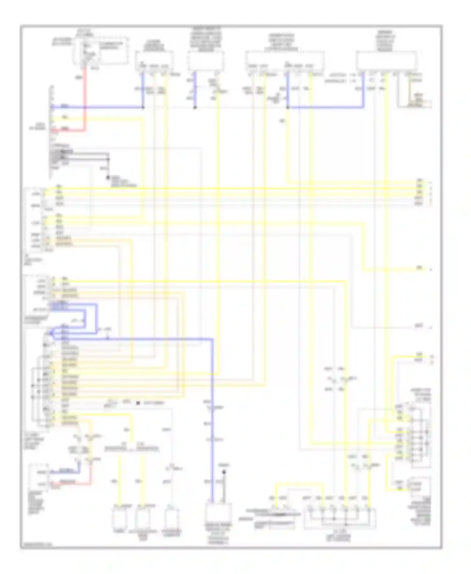Optima Kia III (2010-2013): Computer data lines circuit, except hybrid (1 of 2)