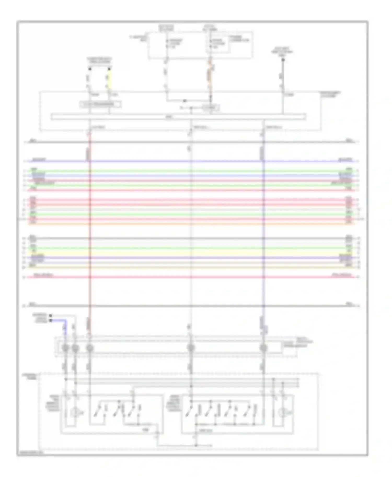 Optima Kia III (2010-2013): Wiring diagram engine performance 2.0l (5 of 6)