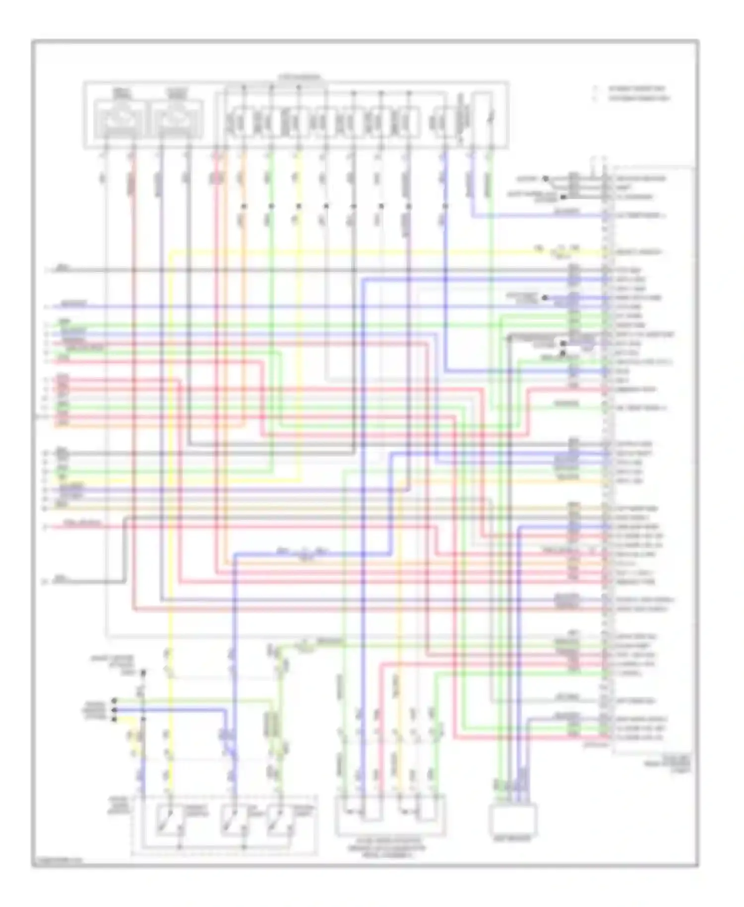Optima Kia III (2010-2013): Wiring diagram engine performance 2.0l (6 of 6)