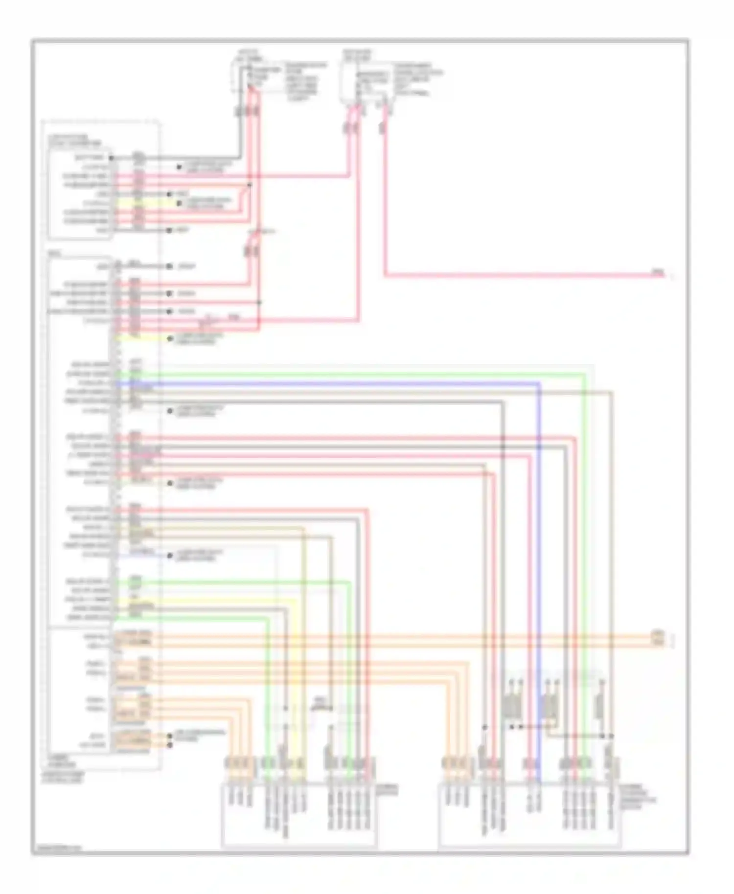 Optima Kia III (2010-2013): Wiring diagram engine performance 2.4l hybrid, hybrid control circuit (1 of 6)