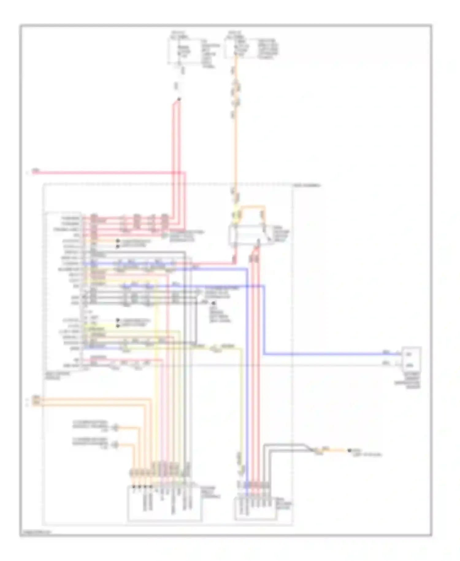 Optima Kia III (2010-2013): Wiring diagram engine performance 2.4l hybrid, hybrid control circuit (2 of 6)