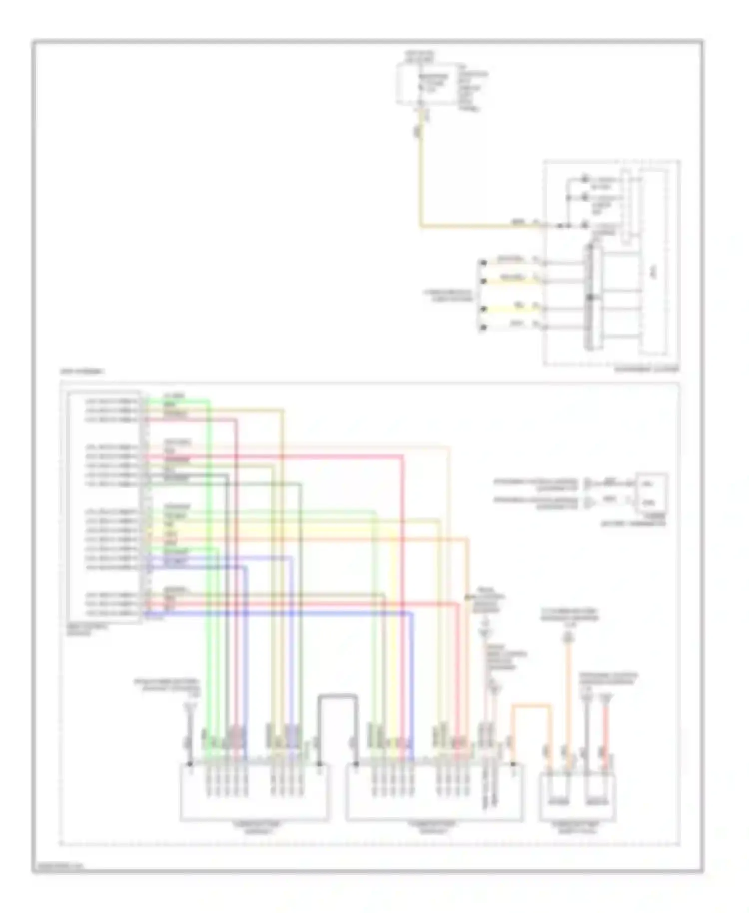 Optima Kia III (2010-2013): Wiring diagram engine performance 2.4l hybrid, hybrid control circuit (4 of 6)