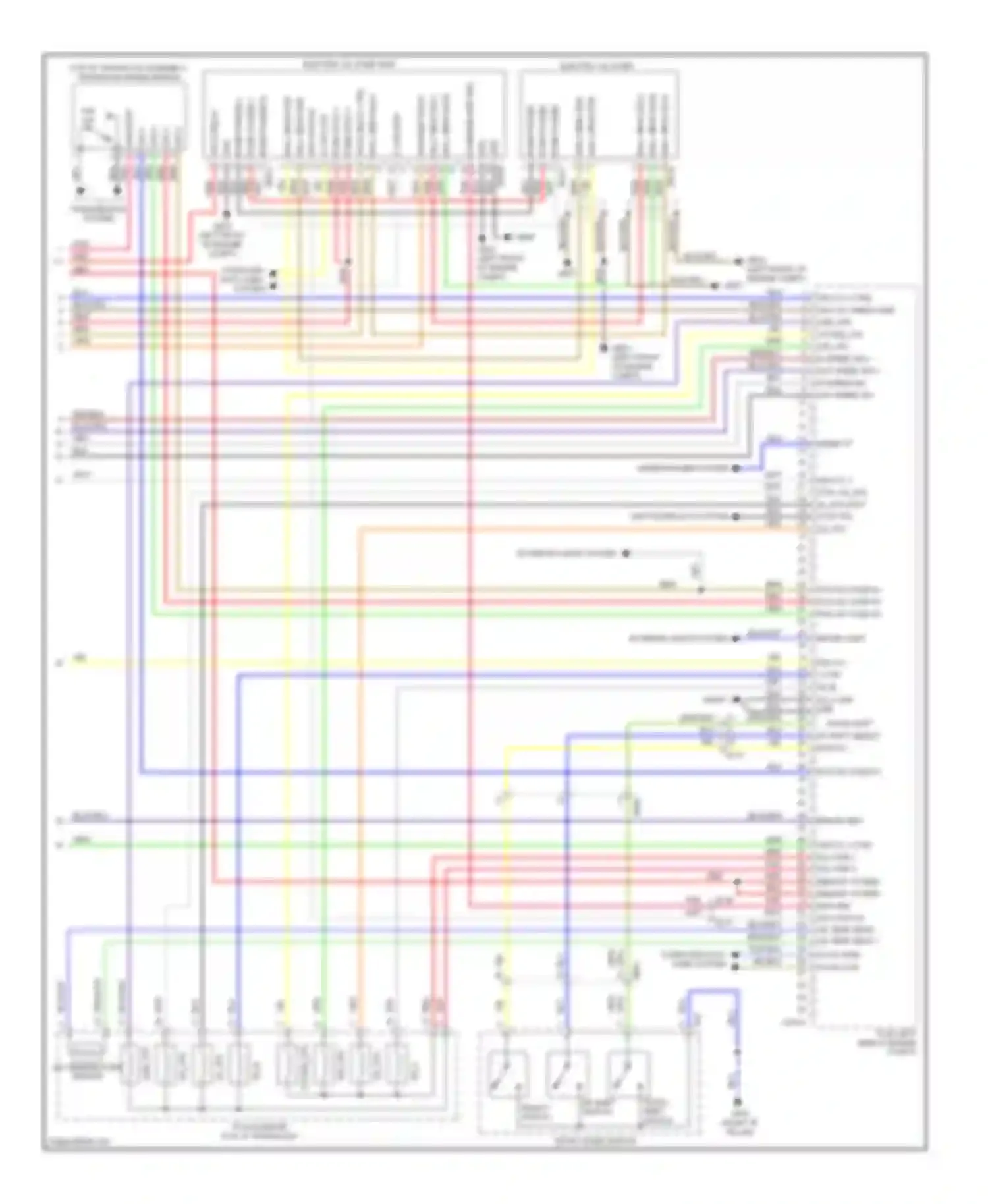 Optima Kia III (2010-2013): Wiring diagram engine performance 2.4l hybrid, mfi control circuit (5 of 5)