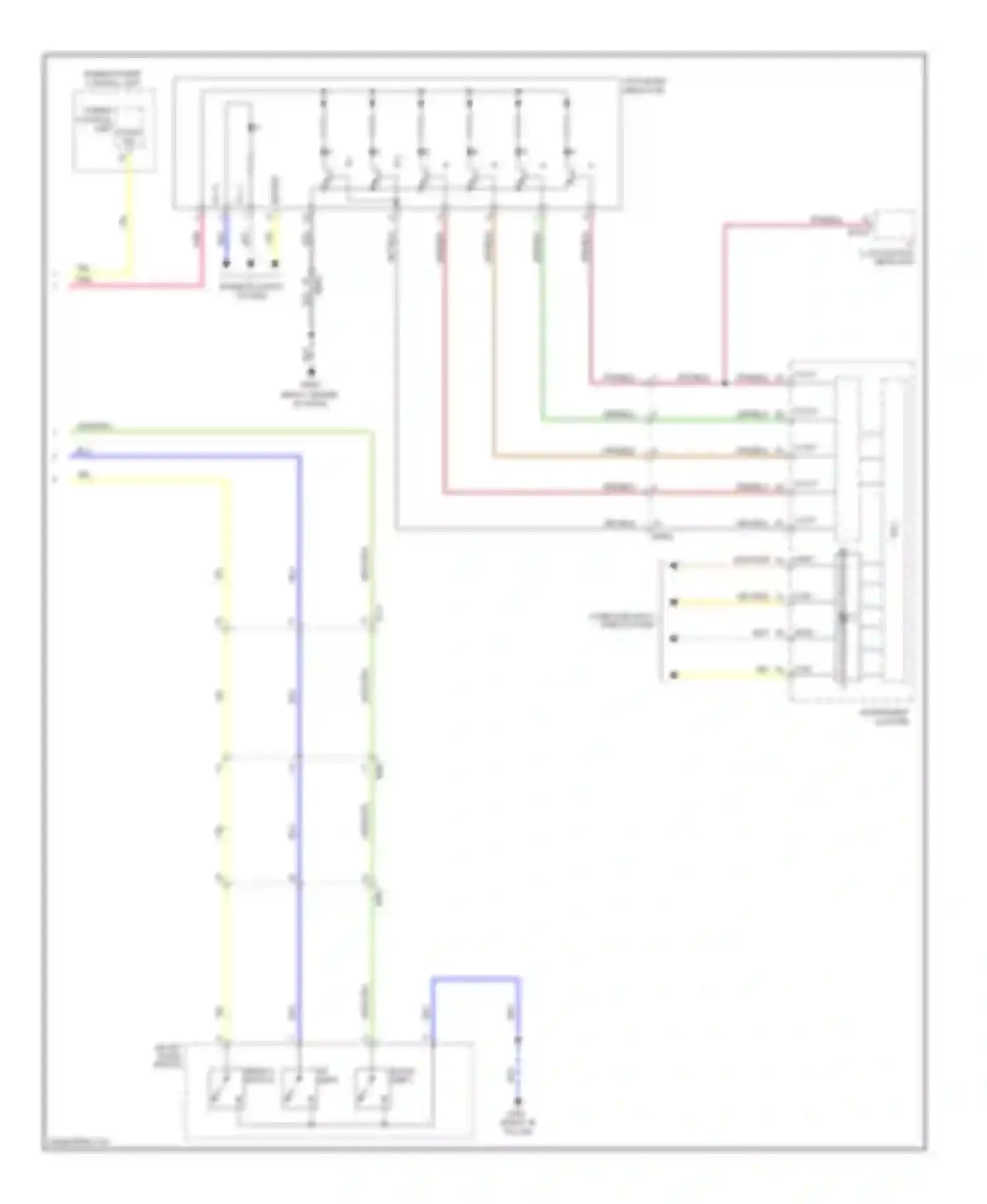 Optima Kia III (2010-2013): 2.4l hybrid, transmission circuit (2 of 2)