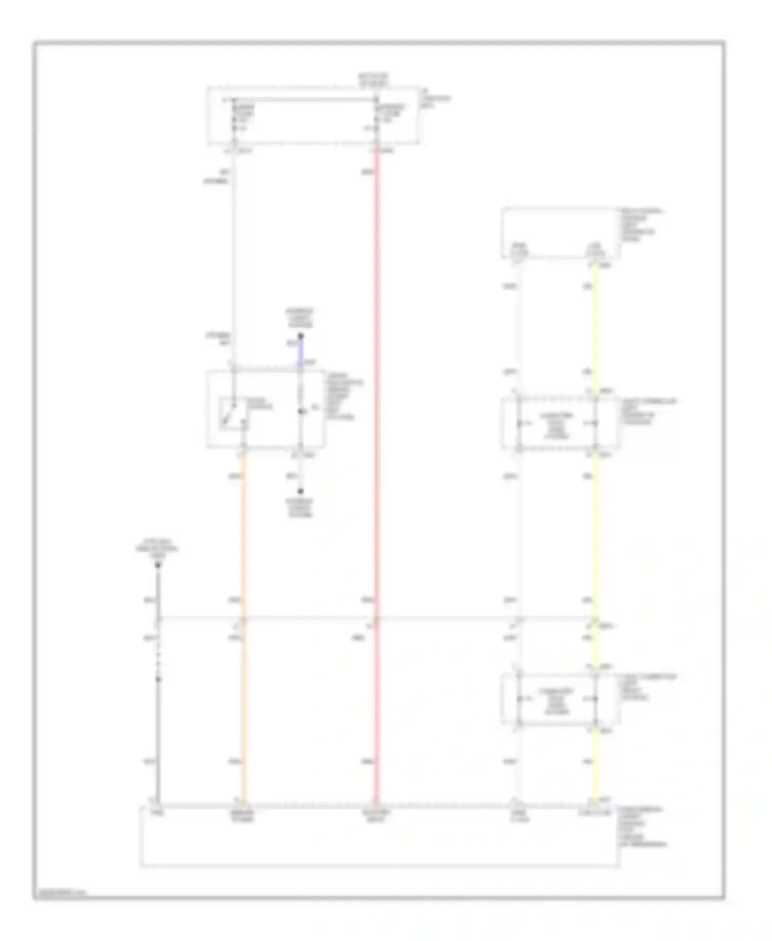 Optima Kia III (2010-2013): Lane keeping assist circuit