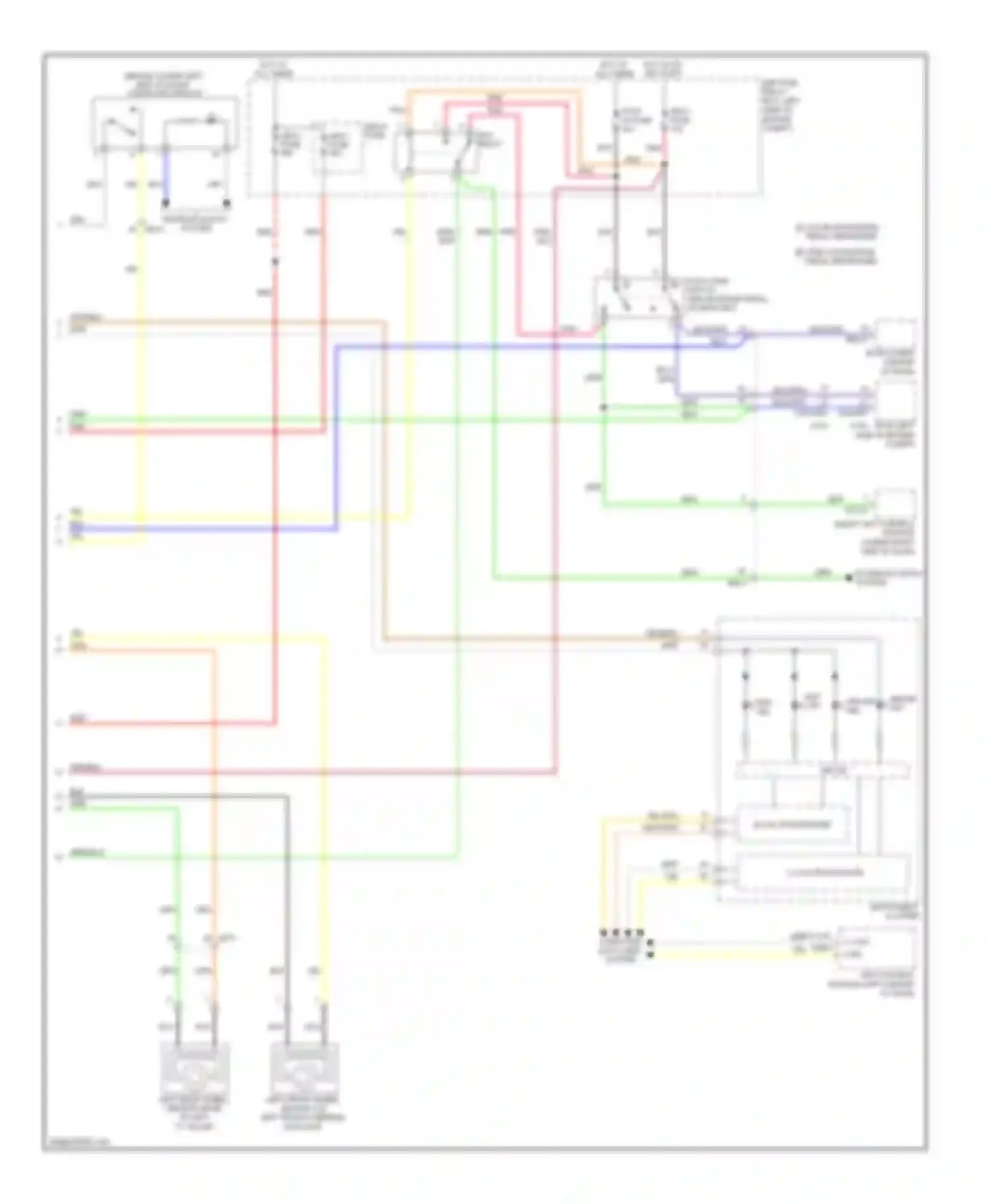 Wiring diagram abs 2 fuse for Kia Optima III (2010-2013) (1 of 2)