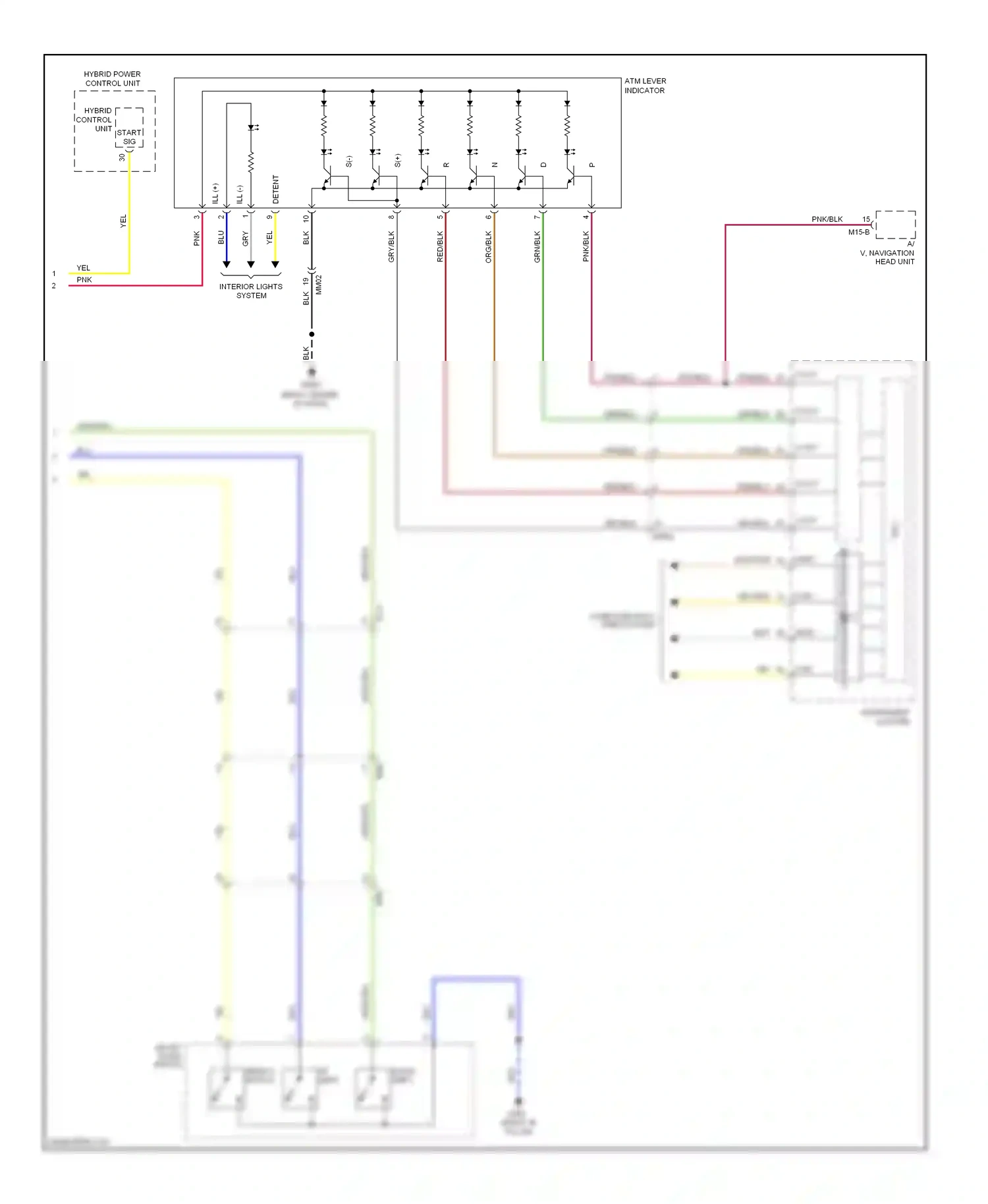 Kia Optima III (2010-2013) a/v, navigation head unit wiring diagram  (12 of 16)