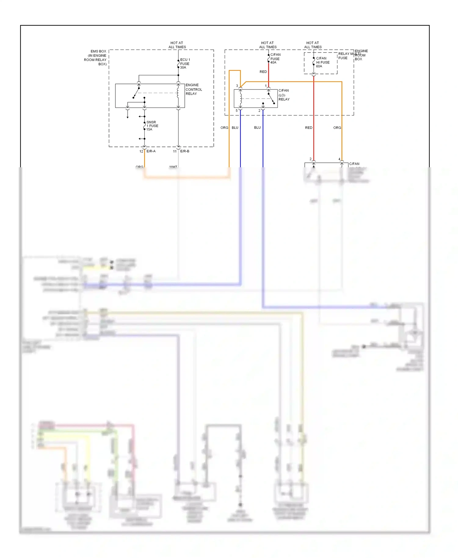 Kia Optima III (2010-2013) blu wiring diagram  (2 of 133)
