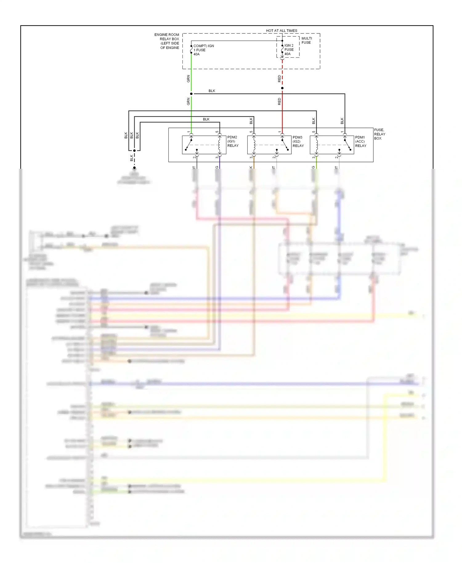 Kia Optima III (2010-2013) blu wiring diagram  (17 of 133)