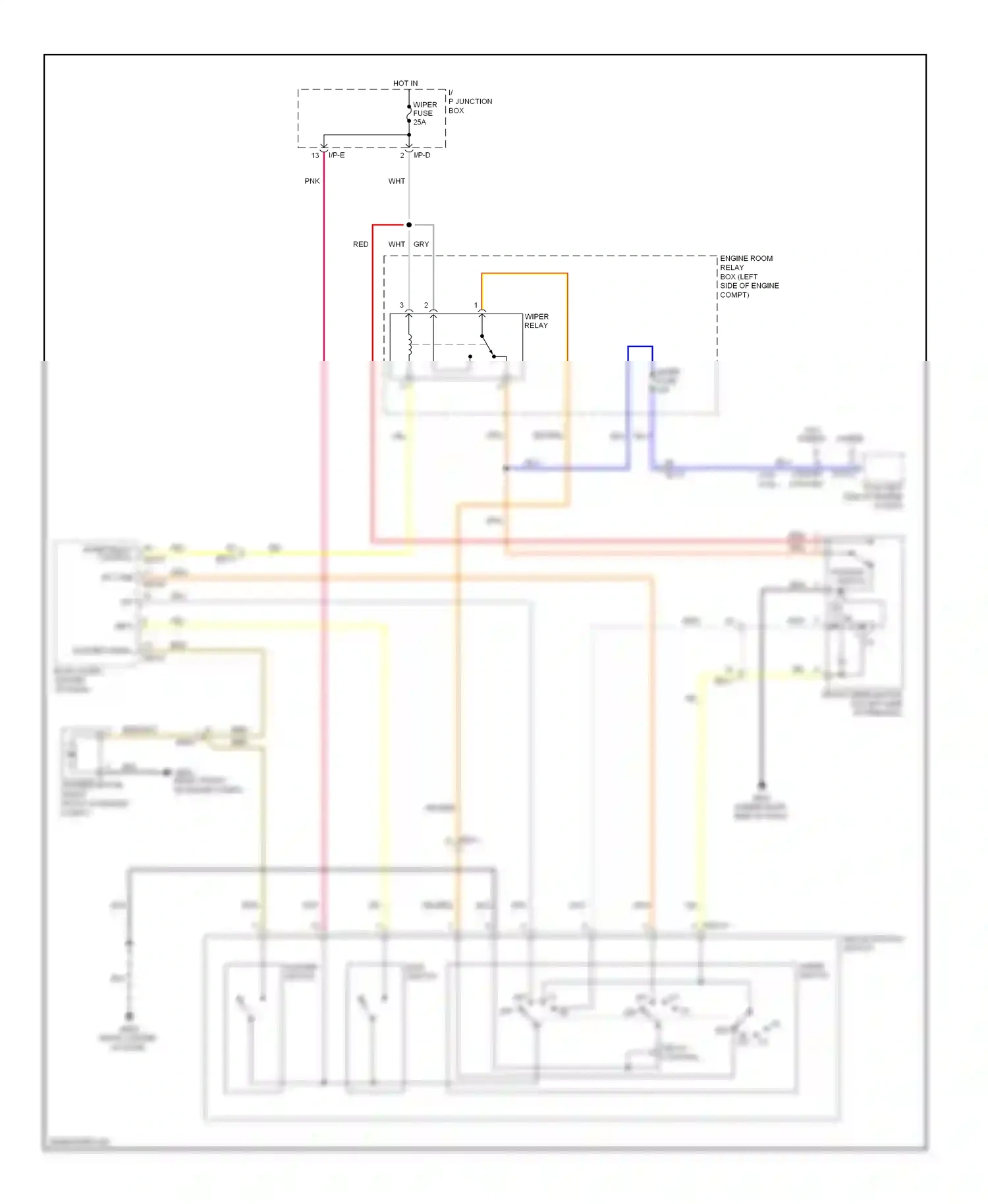 Kia Optima III (2010-2013) blu wiring diagram  (131 of 133)