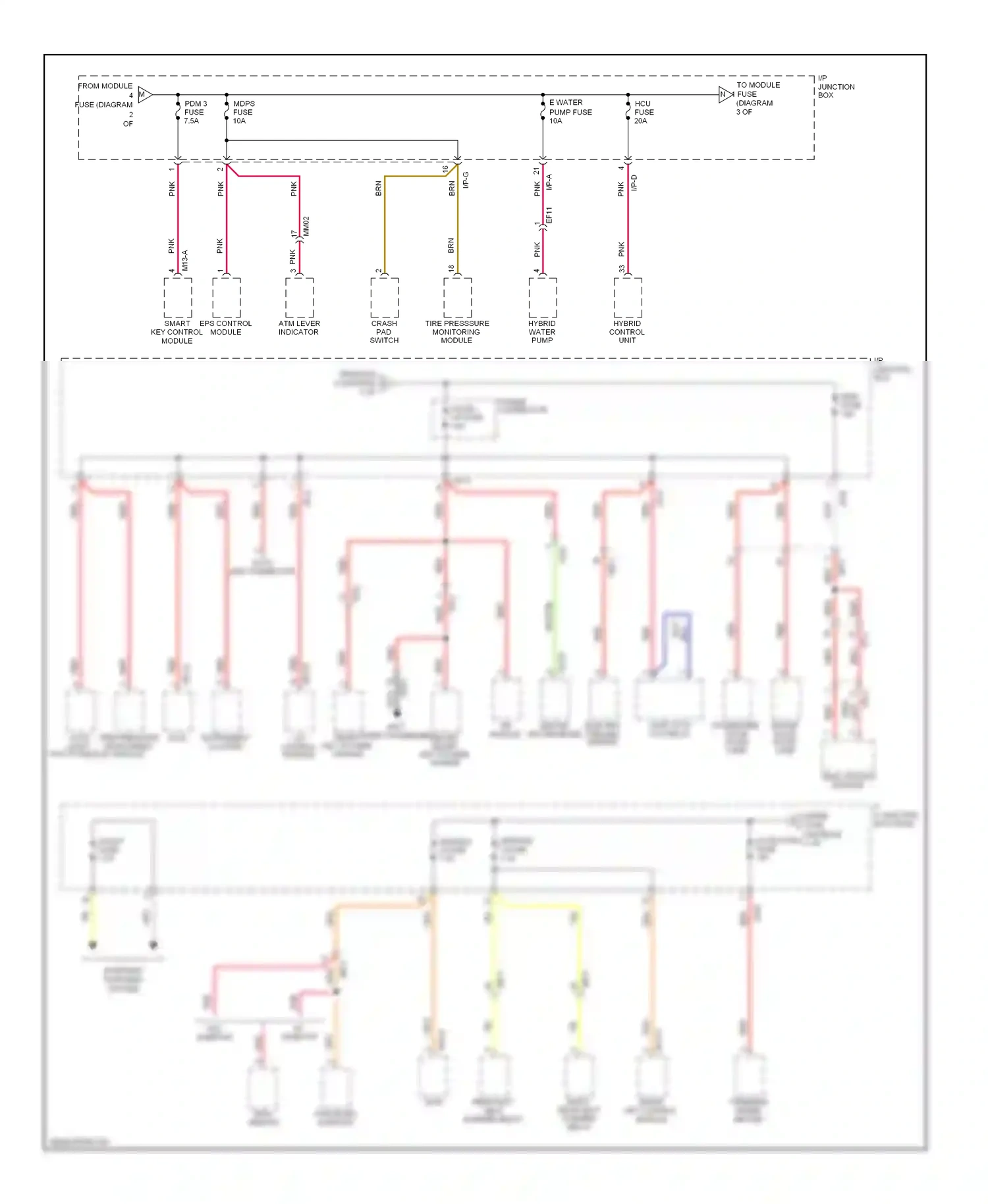 Kia Optima III (2010-2013) blu wiring diagram  (90 of 133)