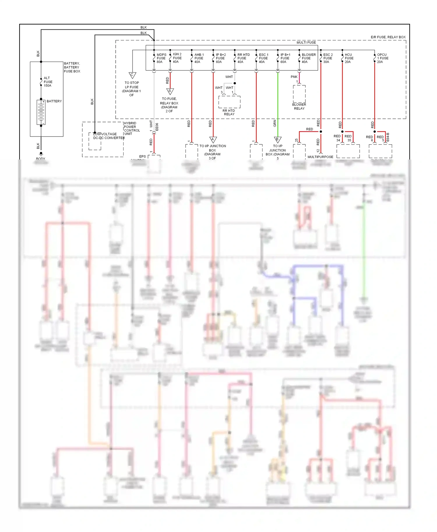 Kia Optima III (2010-2013) brn wiring diagram  (68 of 103)