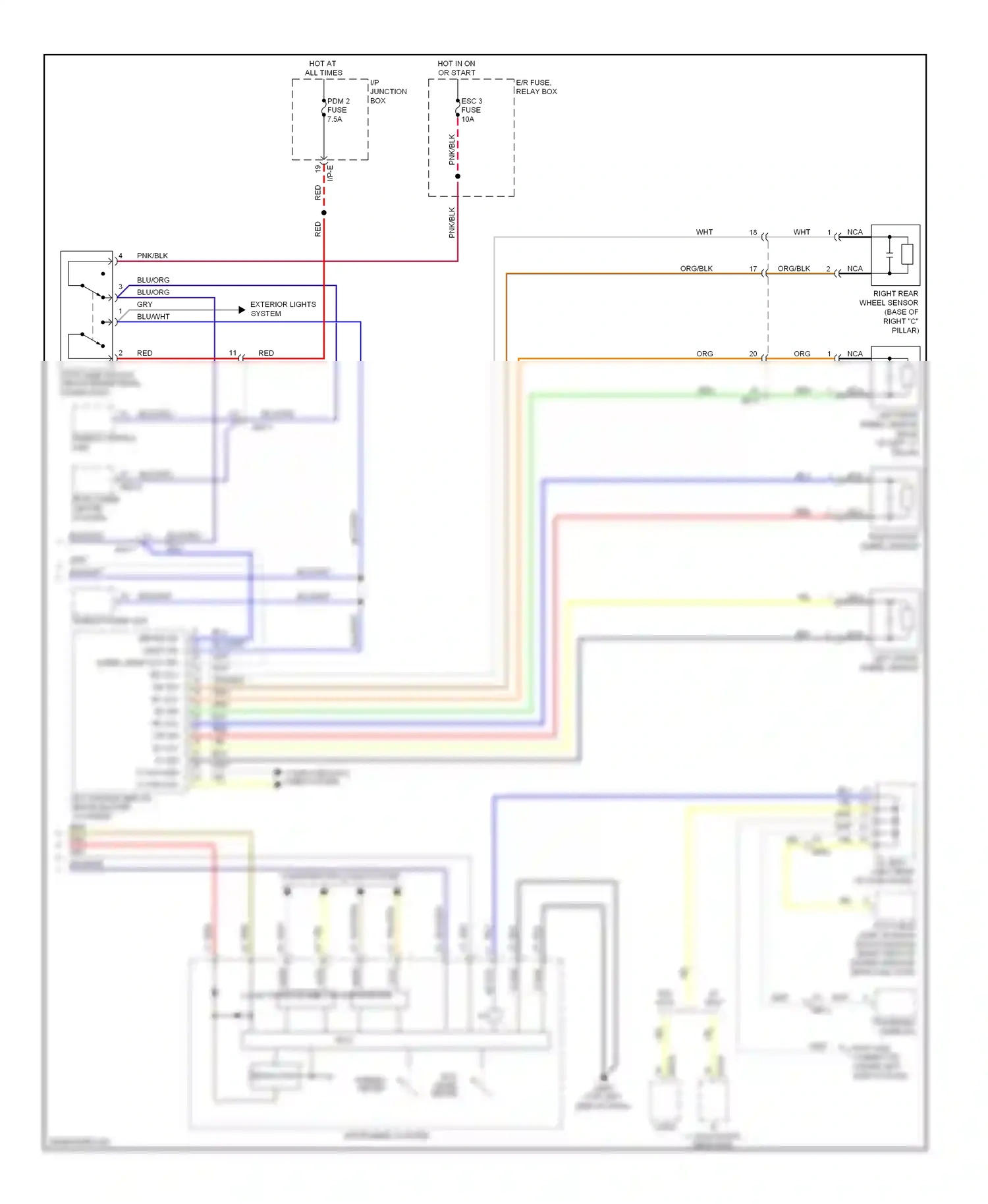 Kia Optima III (2010-2013) brn wiring diagram  (26 of 103)